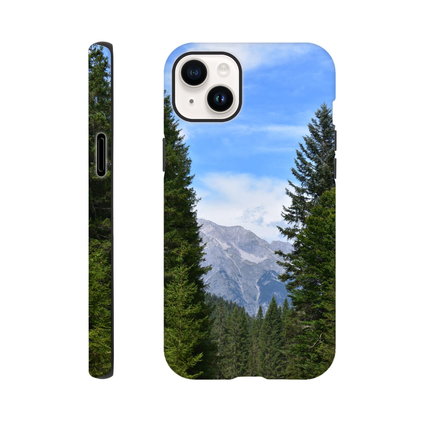 Evergreen Peaks - Tough Phone Case - JDivine 