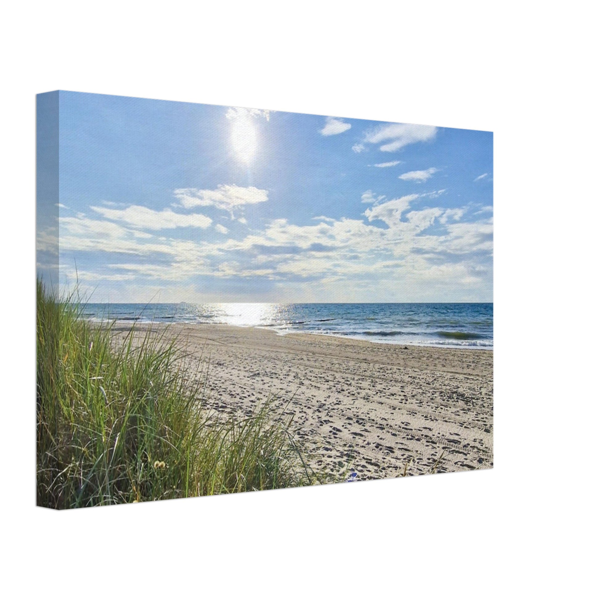 Sunny day at the beach - Canvas - JDivine 