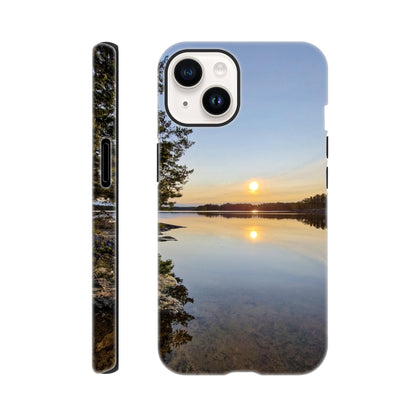 Calm Lake Serenity - Tough Phone Case - JDivine 