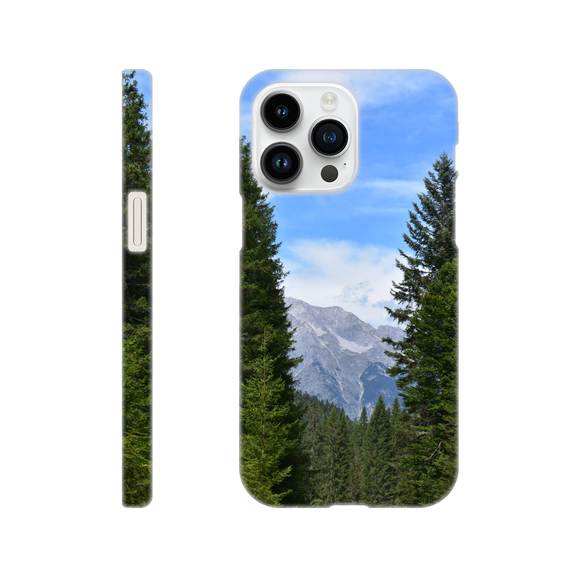 Evergreen Peaks - Slim Phone Case - JDivine 