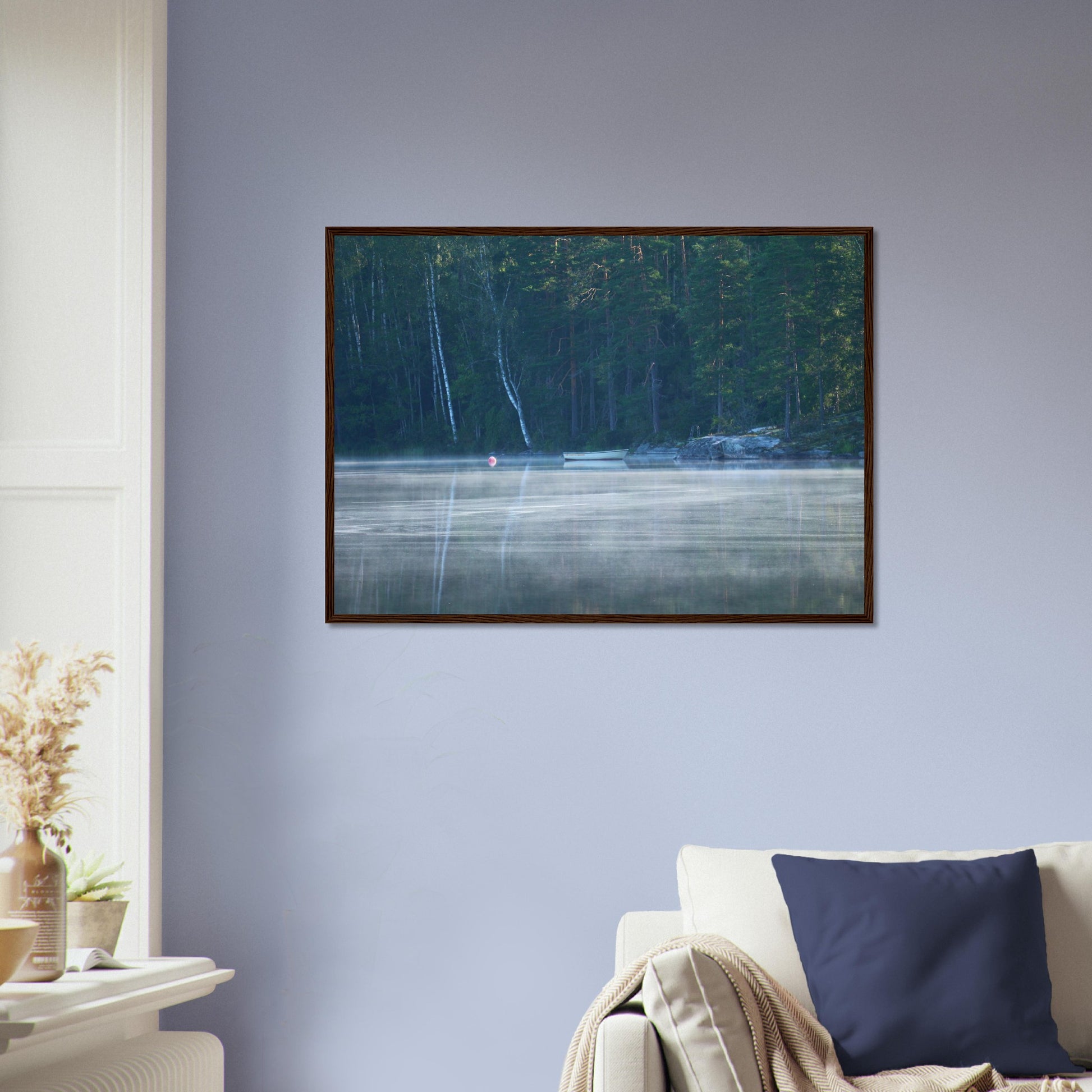 Misty Morning Calm - Framed Poster - JDivine 