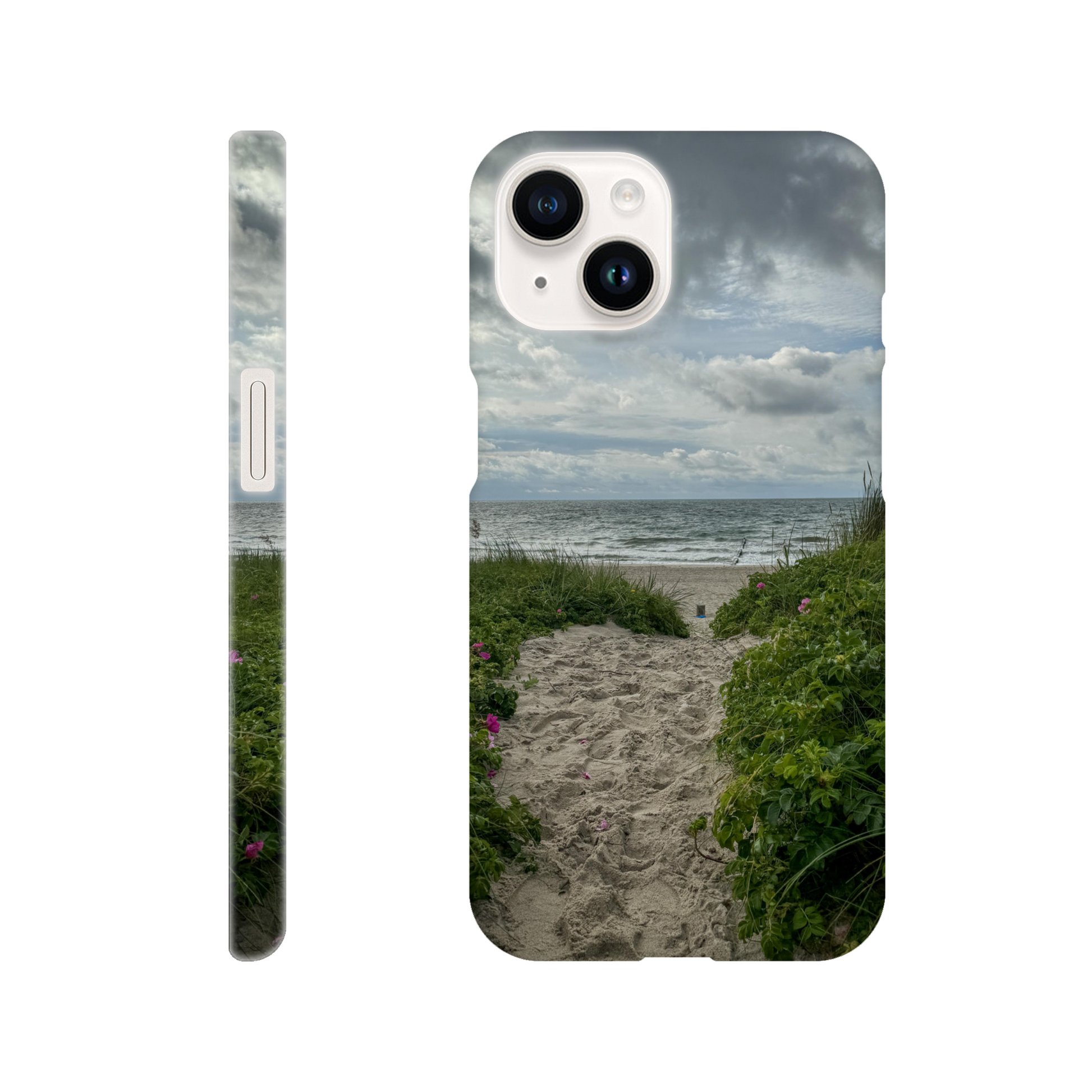 Moody Coastline - Slim Phone Case - JDivine 
