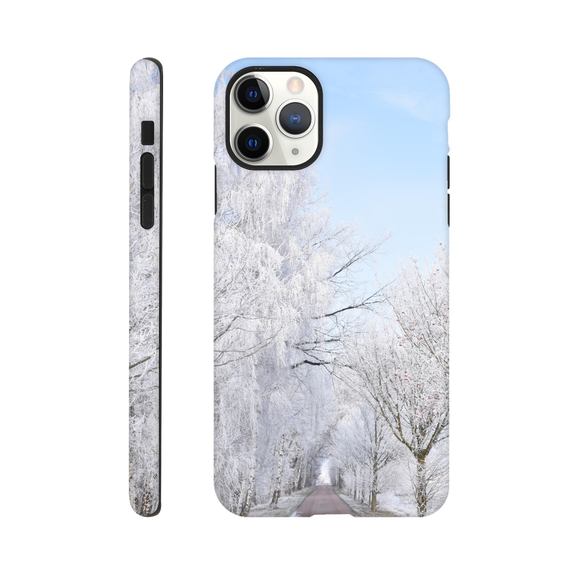 Winter’s Silent Path - Tough Phone Case - JDivine 