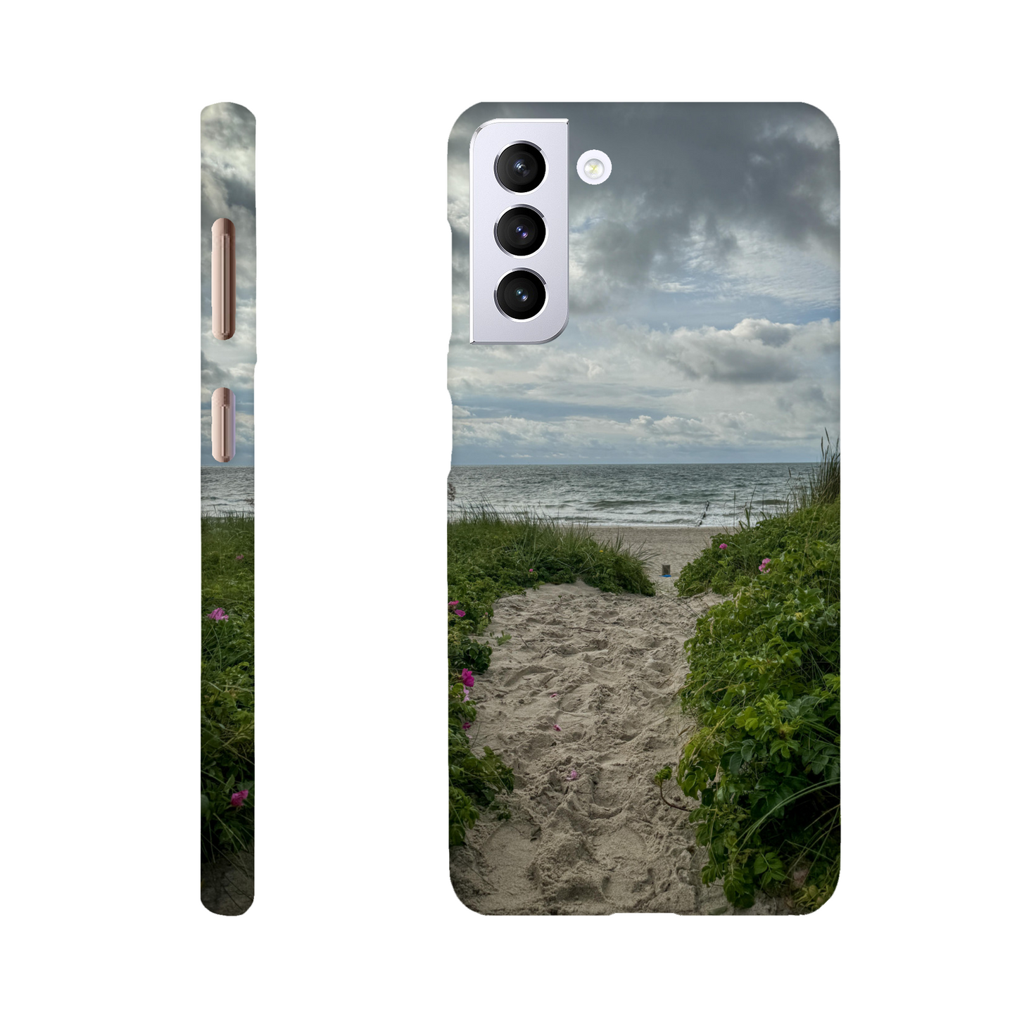 Moody Coastline - Slim Phone Case - JDivine 