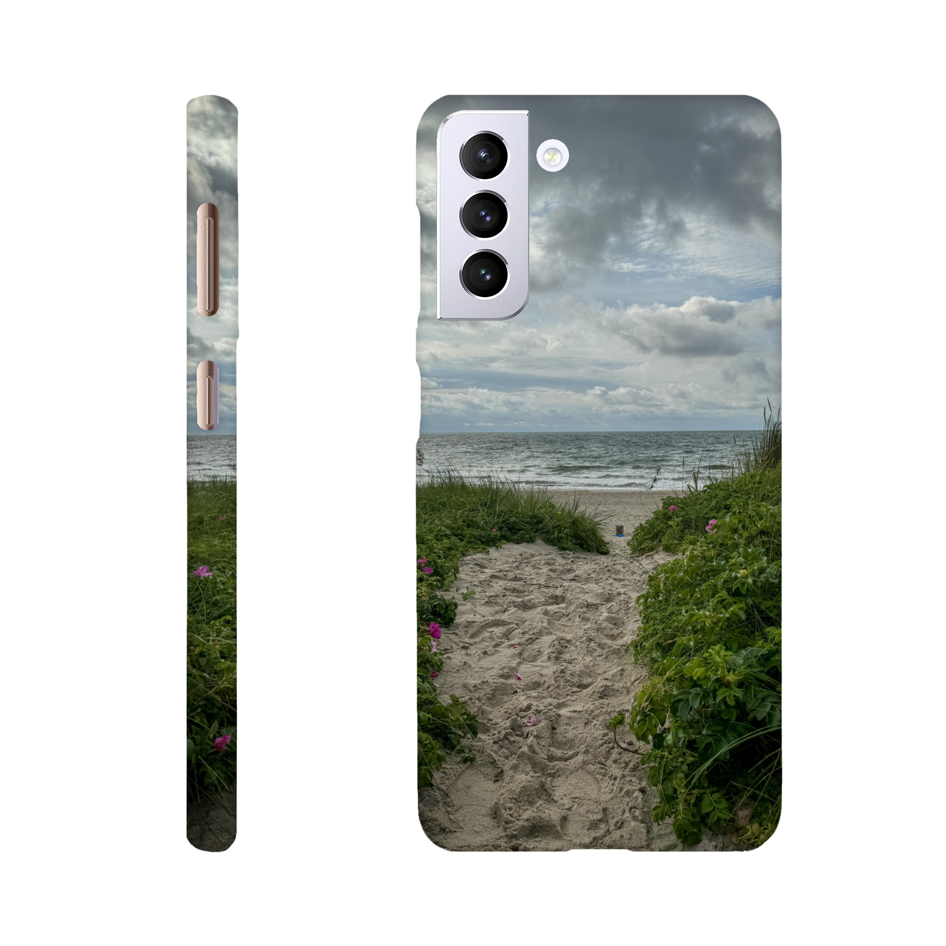 Moody Coastline - Slim Phone Case - JDivine 