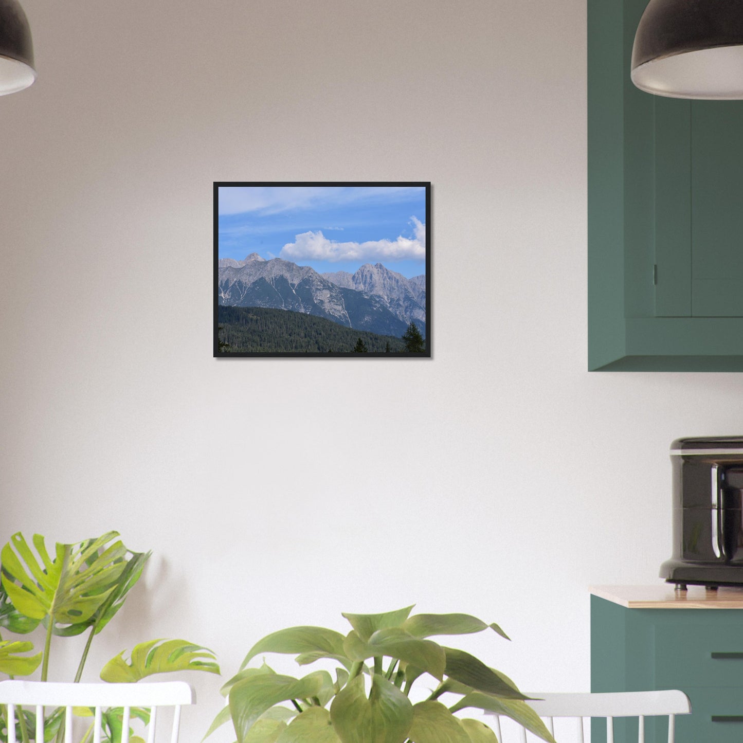 Majestic Peaks - Framed Poster - JDivine 