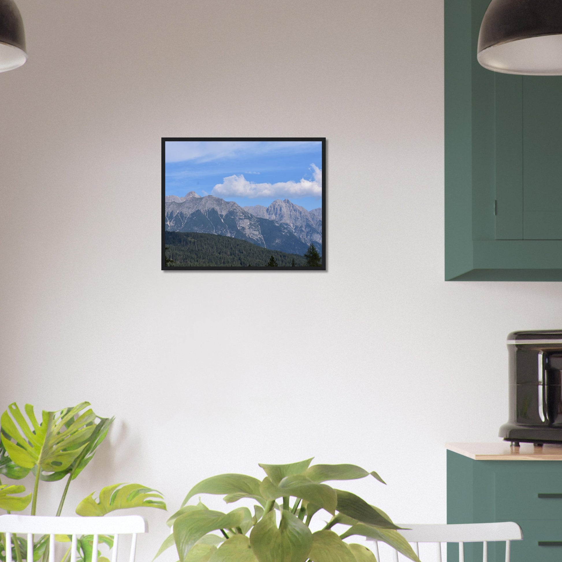 Majestic Peaks - Framed Poster - JDivine 