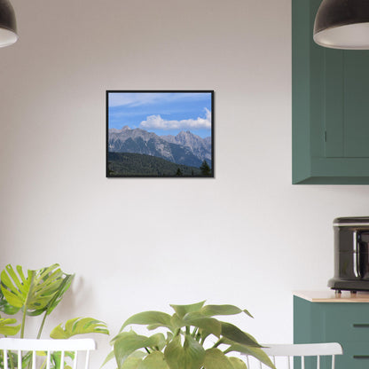 Majestic Peaks - Framed Poster - JDivine 
