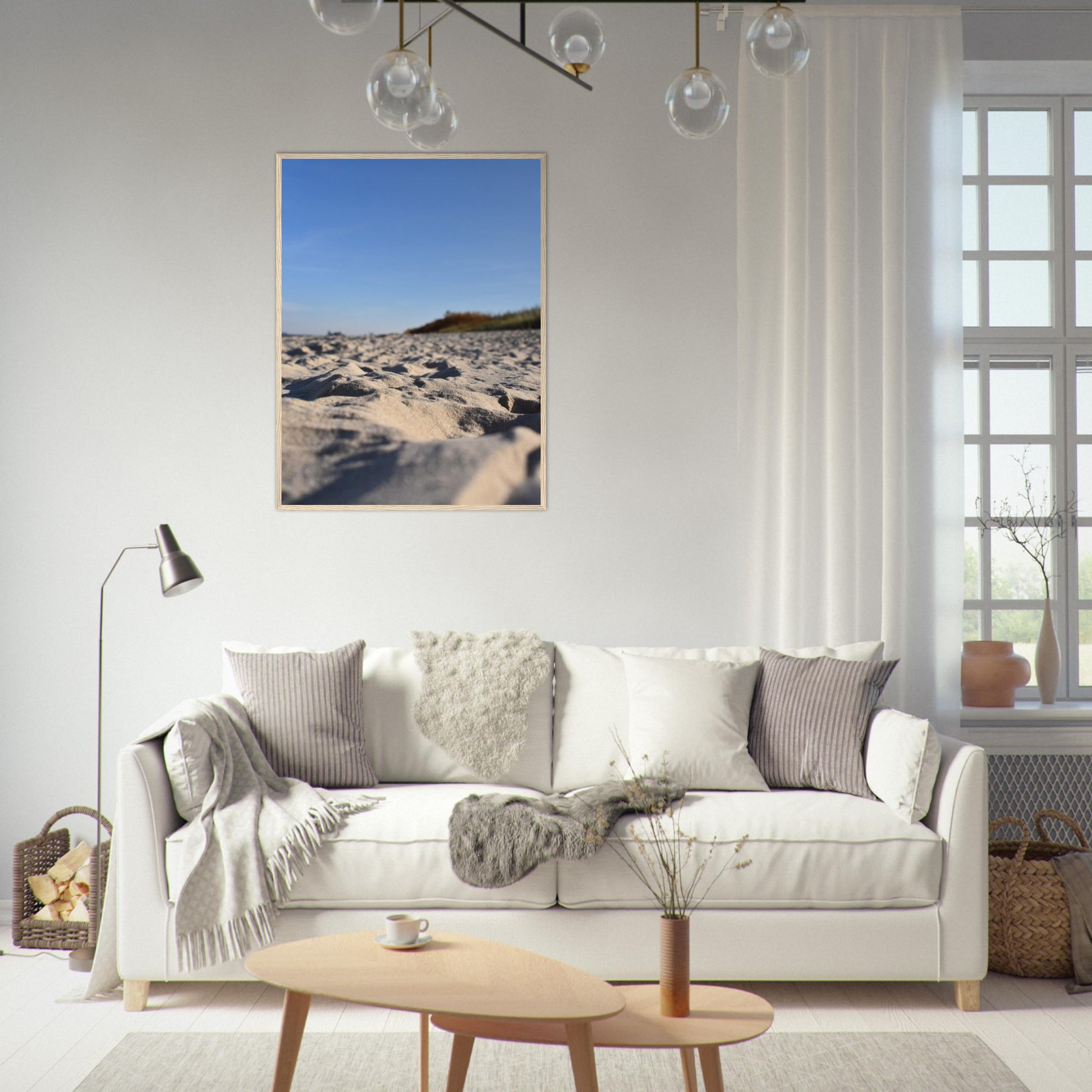 Whispers of the Shoreline - Framed Poster - JDivine 
