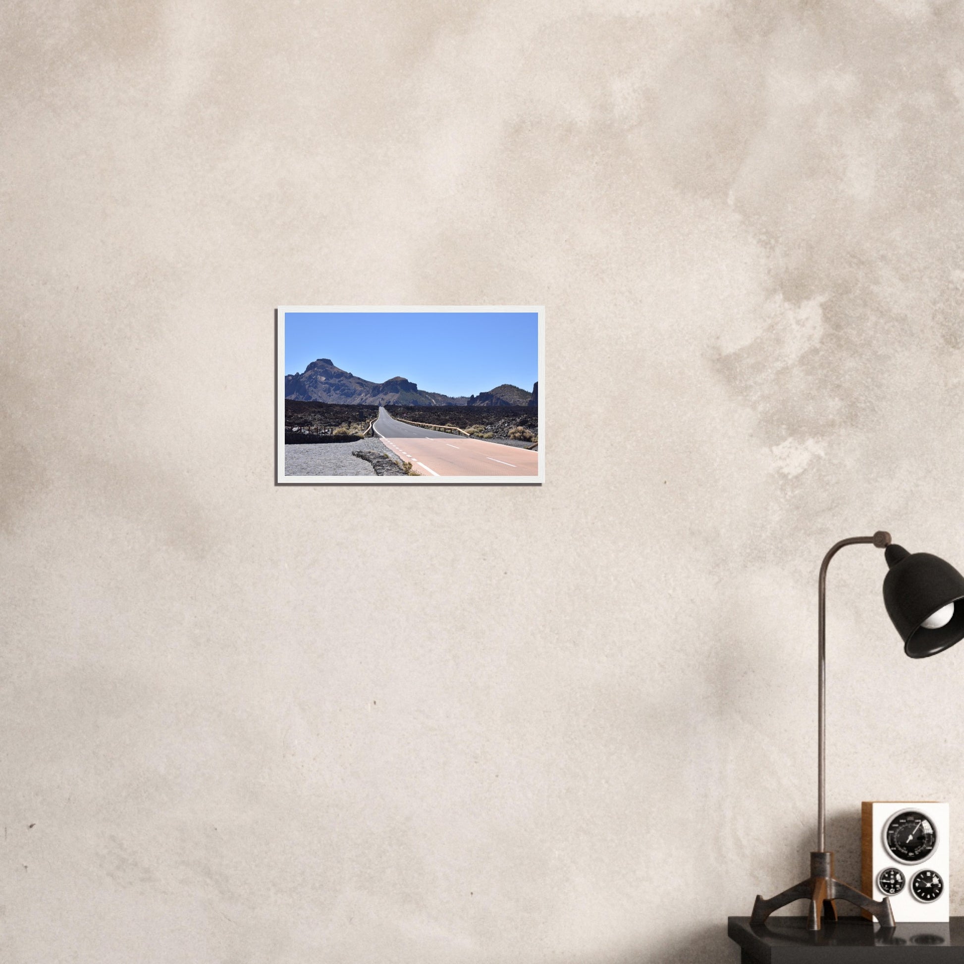 Volcanic Road to the Unknown - Framed Poster - JDivine 