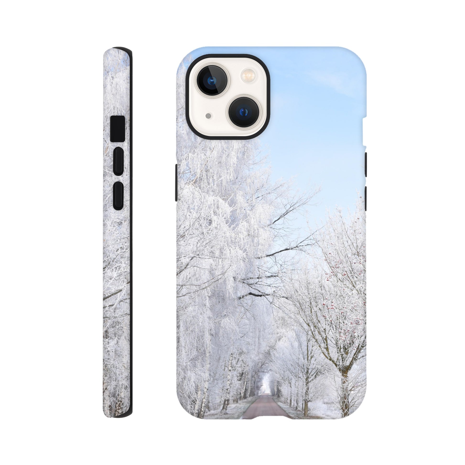 Winter’s Silent Path - Tough Phone Case - JDivine 