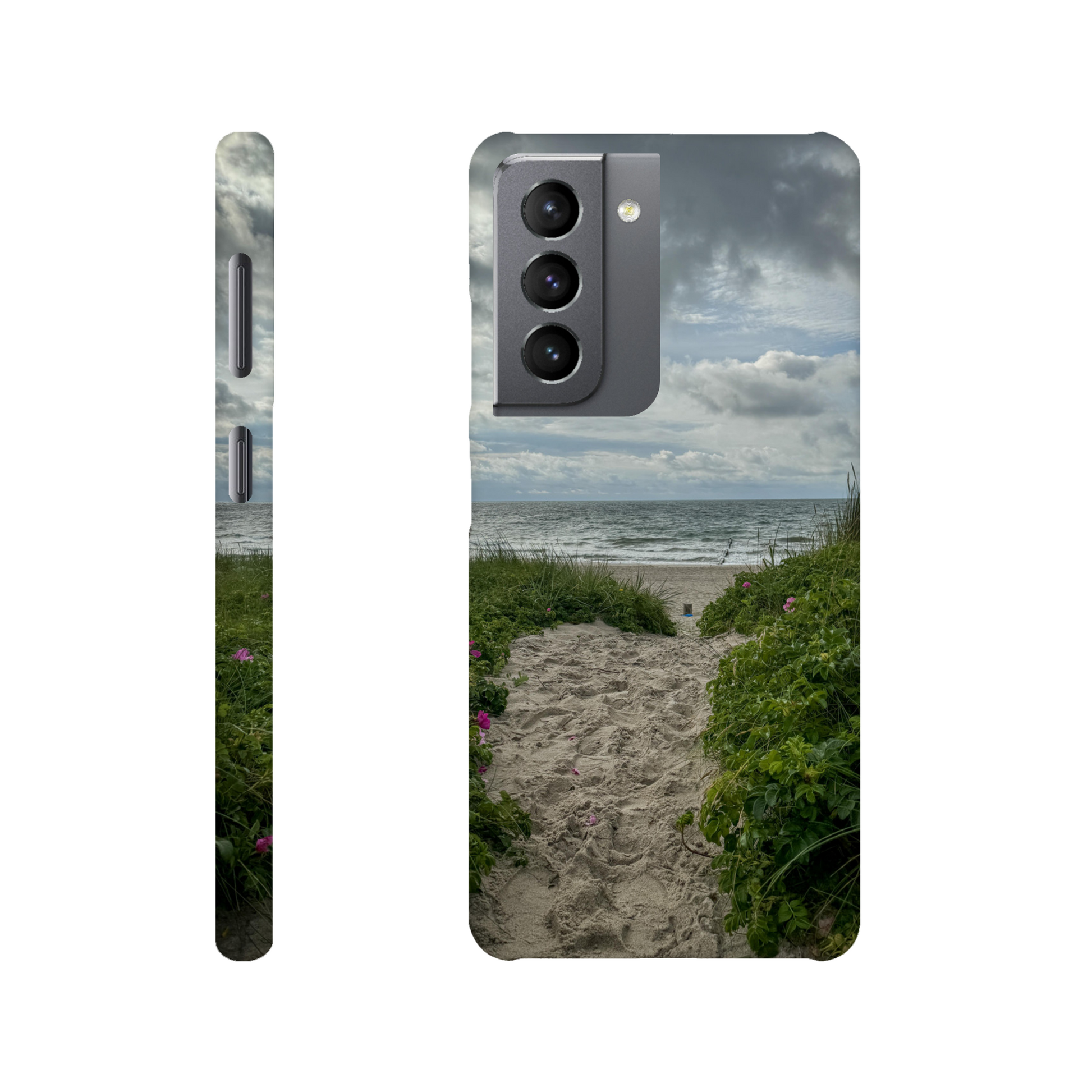 Moody Coastline - Slim Phone Case - JDivine 