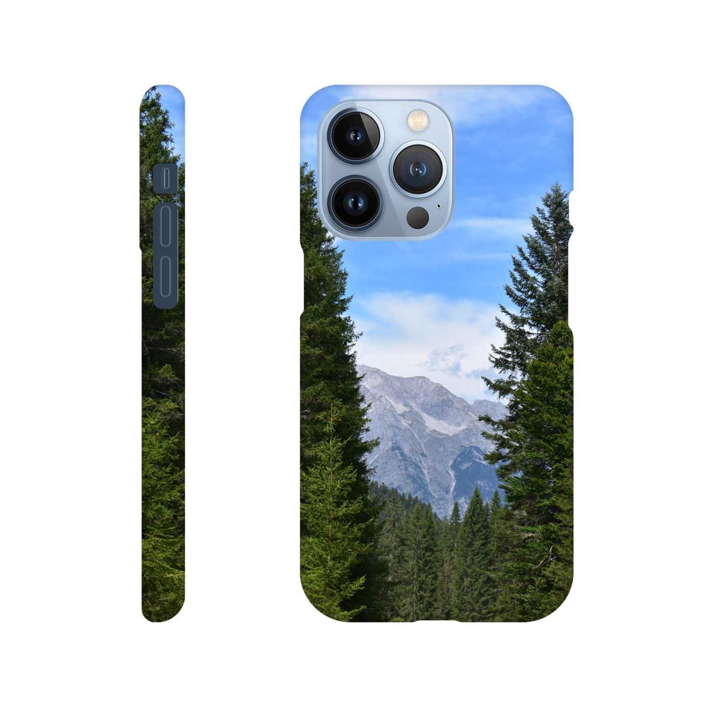 Evergreen Peaks - Slim Phone Case - JDivine 