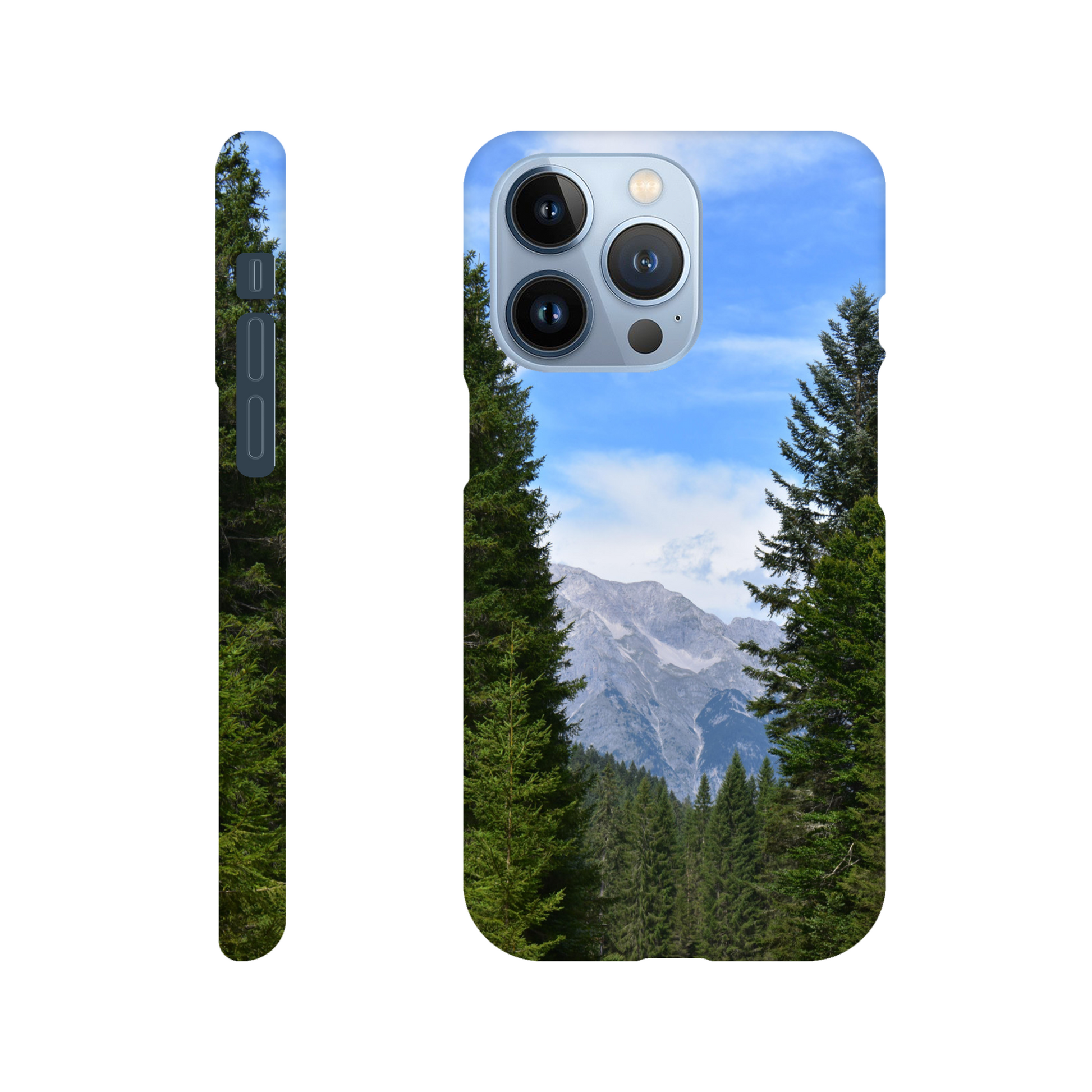 Evergreen Peaks - Slim Phone Case - JDivine 