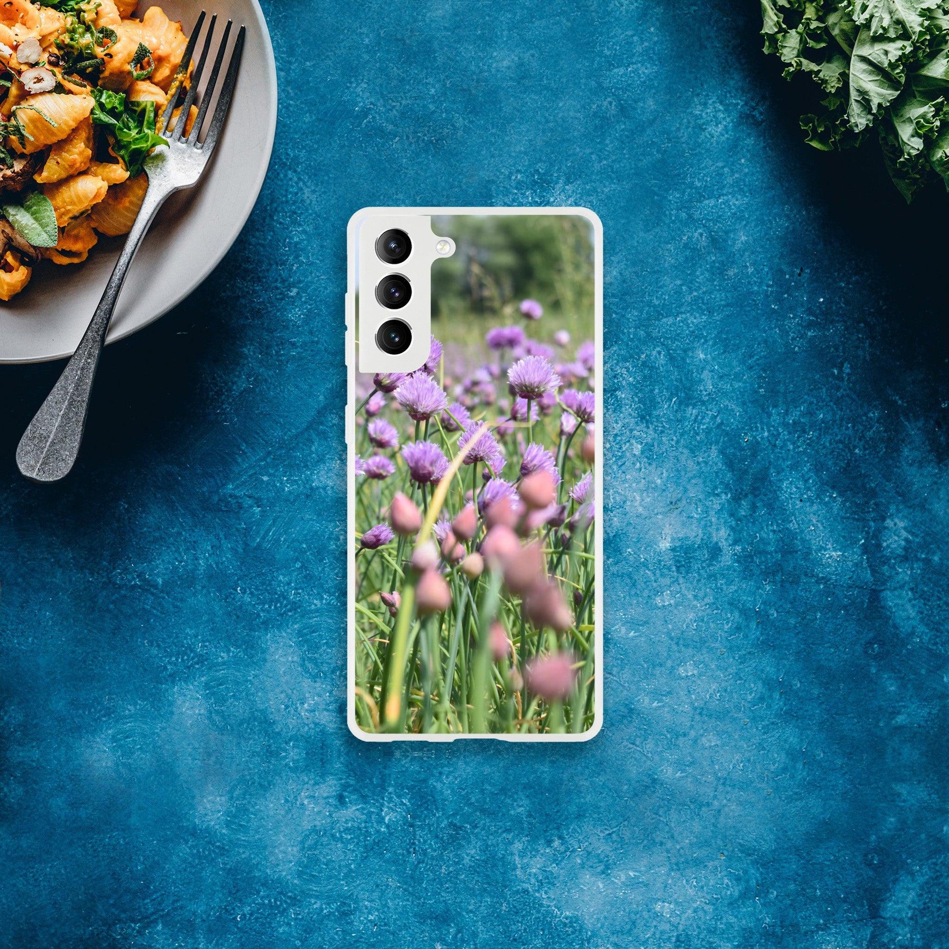 Purple Bloom Whispers - Flexi Phone Case - JDivine 