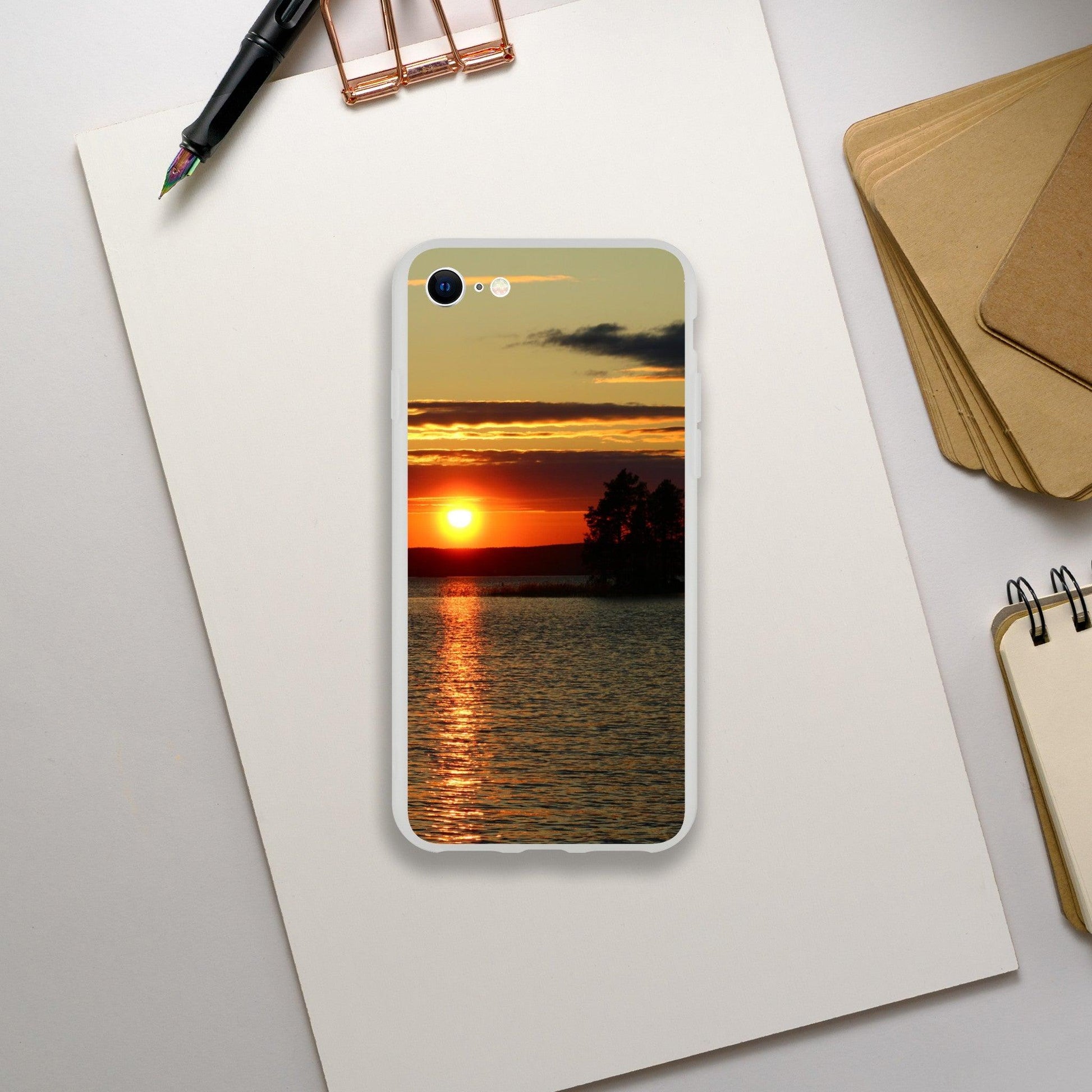 Radiant Sunset Waters - Flexi Phone Case - JDivine 