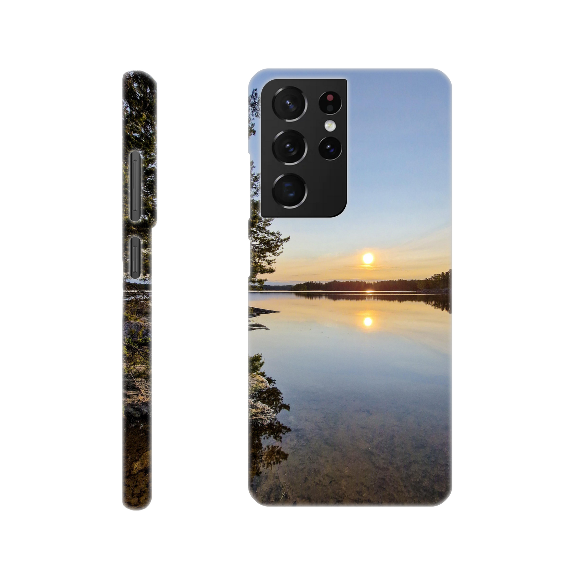 Calm Lake Serenity - Slim Phone Case - JDivine 