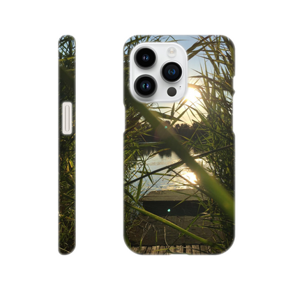Golden Reed Passage - Slim Phone Case - JDivine 