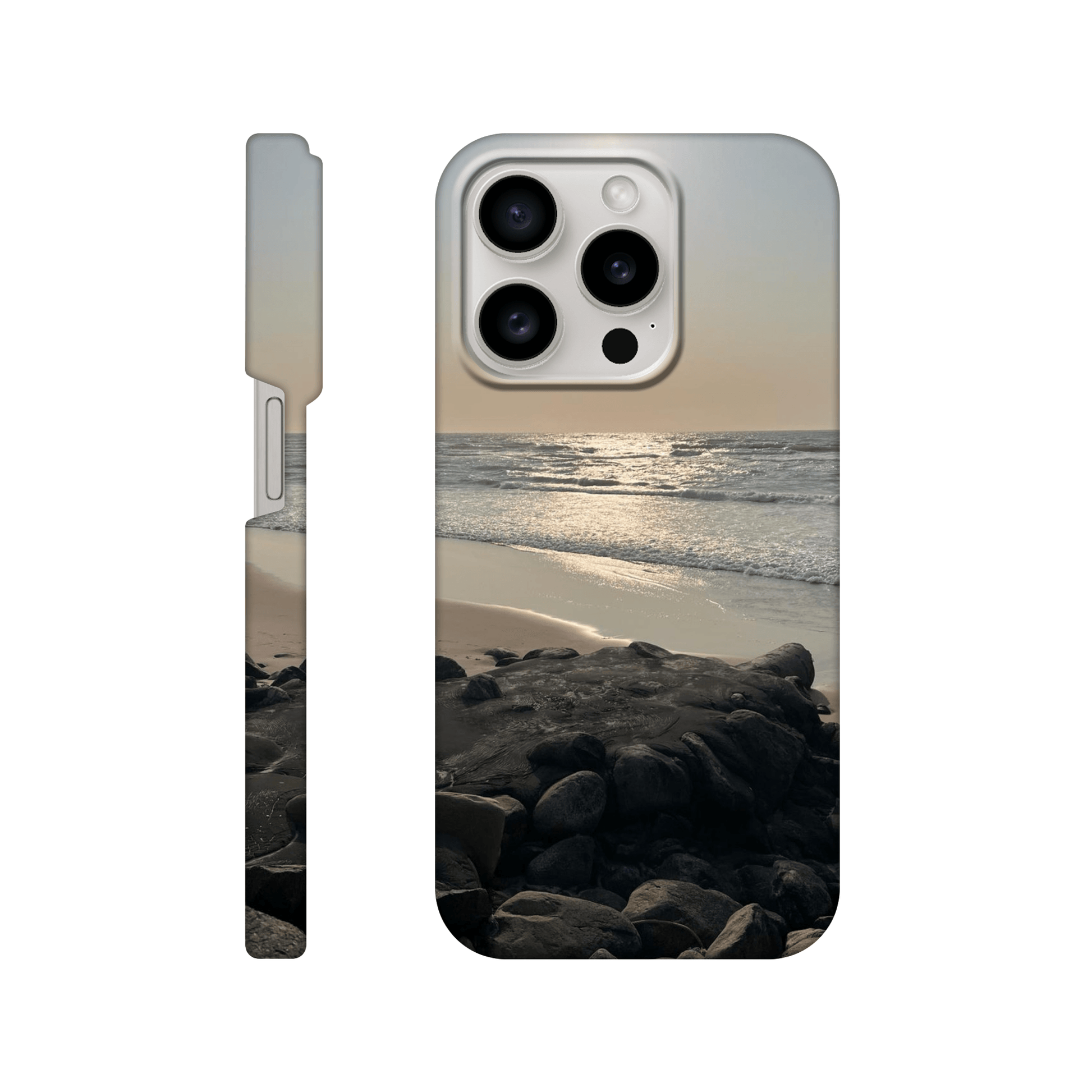 Sunlit Shores - Slim Phone Case - JDivine 