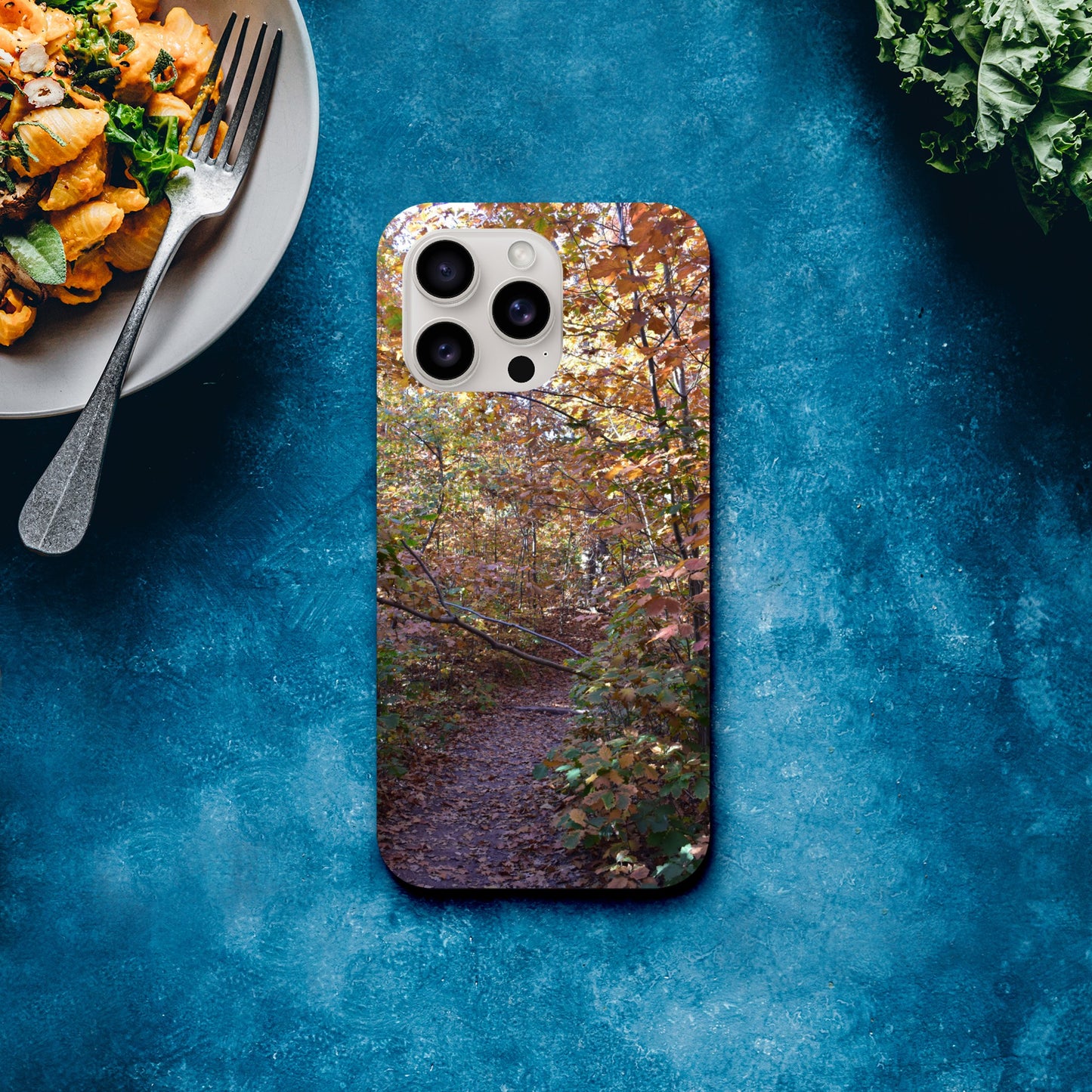 Pathway of Leaves – Tough Phone Case - JDivine 