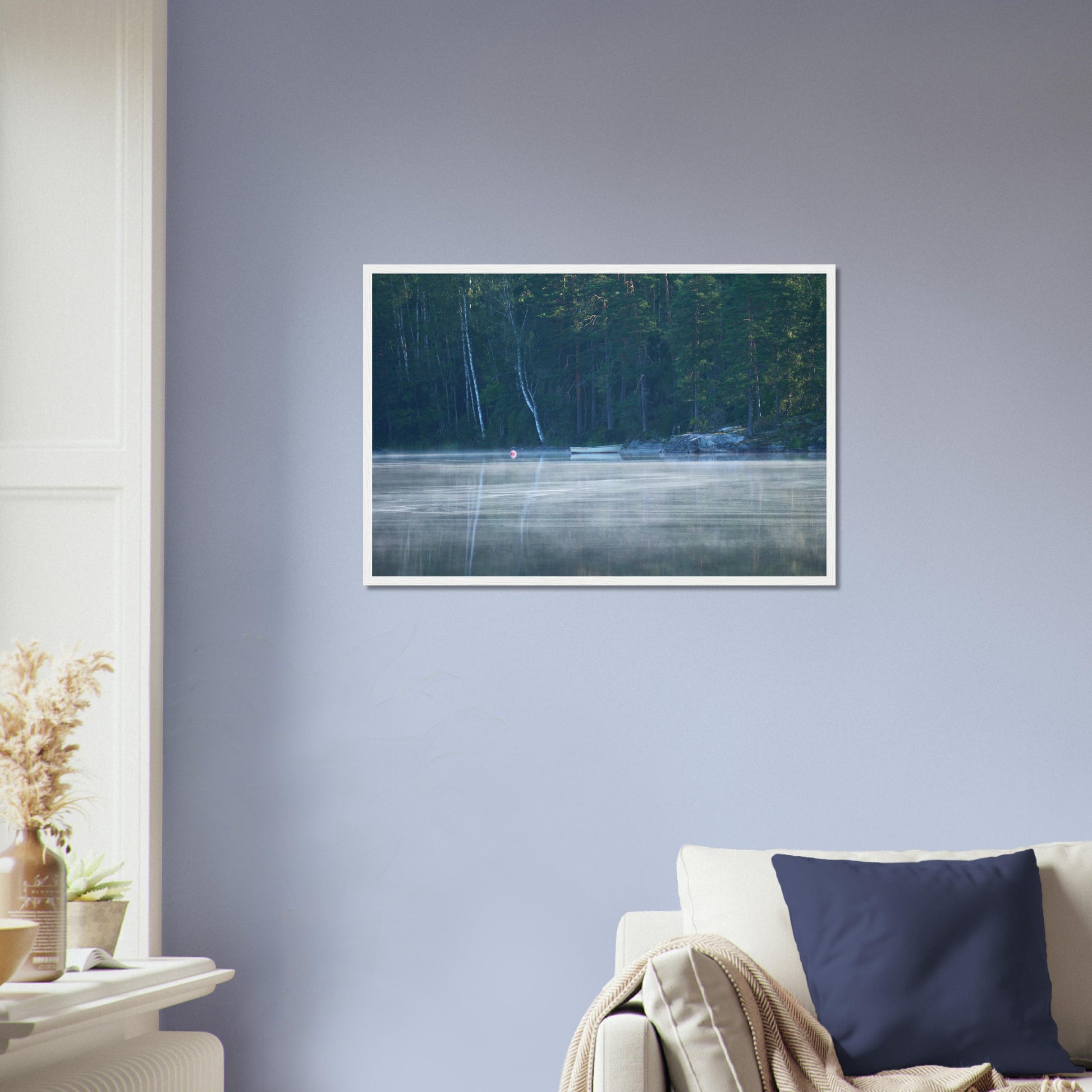 Misty Morning Calm - Framed Poster - JDivine 