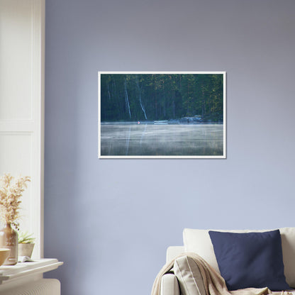 Misty Morning Calm - Framed Poster - JDivine 
