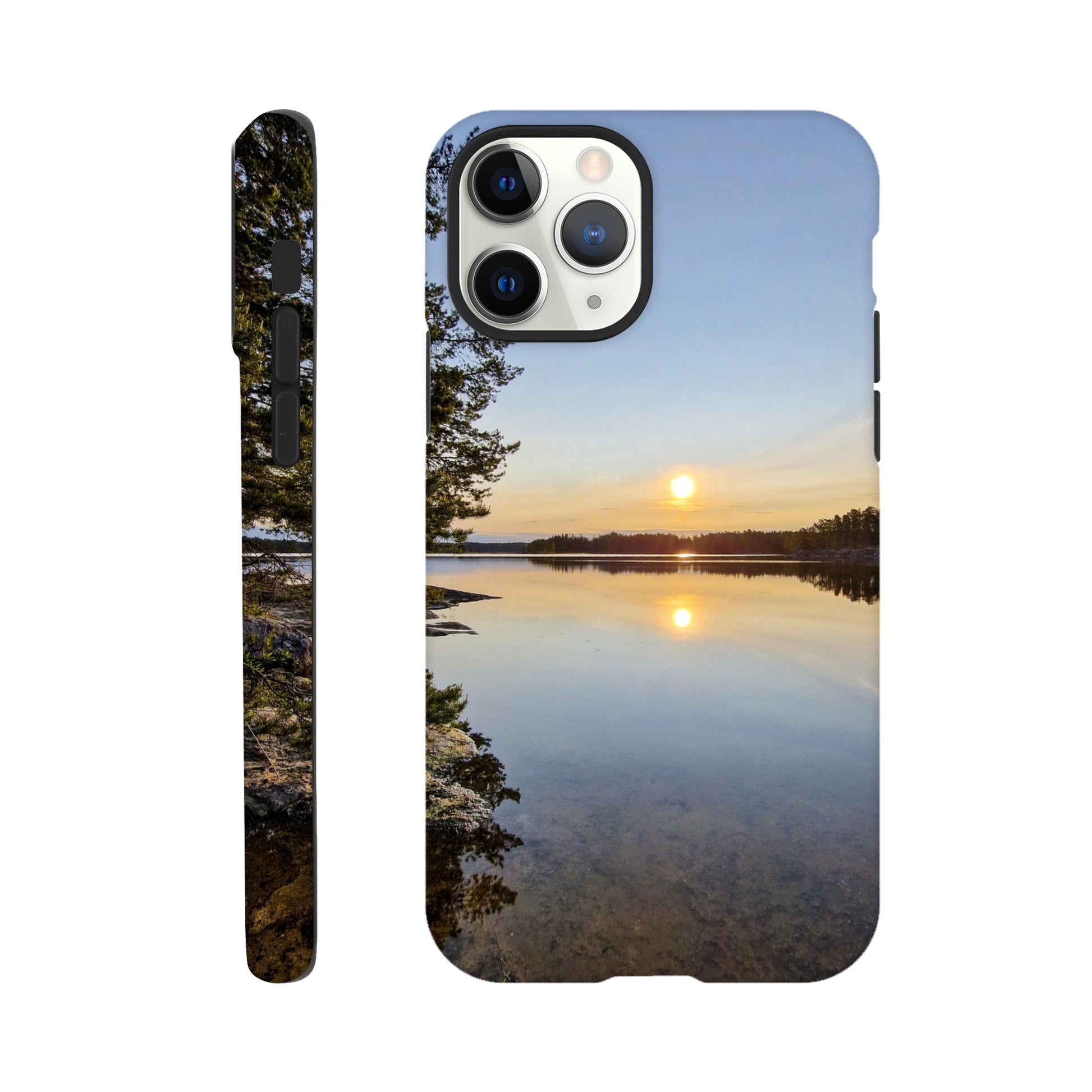 Calm Lake Serenity - Tough Phone Case - JDivine 