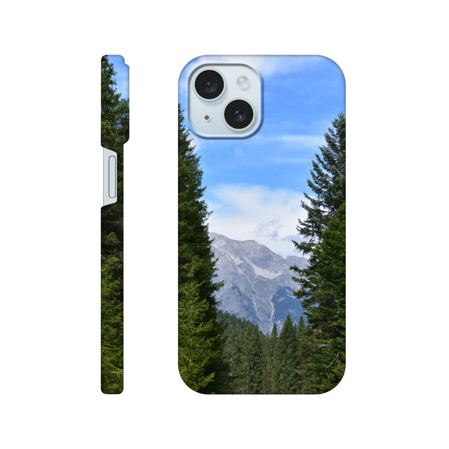 Evergreen Peaks - Slim Phone Case - JDivine 