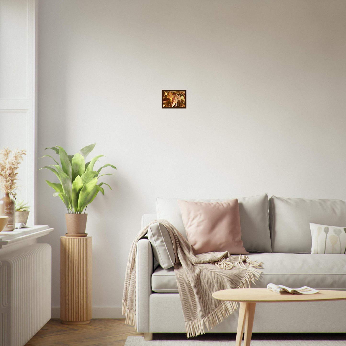 Autumn's Golden Glow - Framed Poster - JDivine 