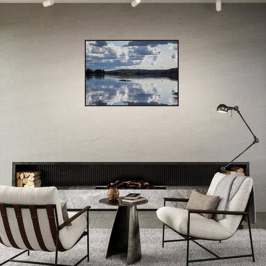 Tranquil Reflections - Framed Poster - JDivine 