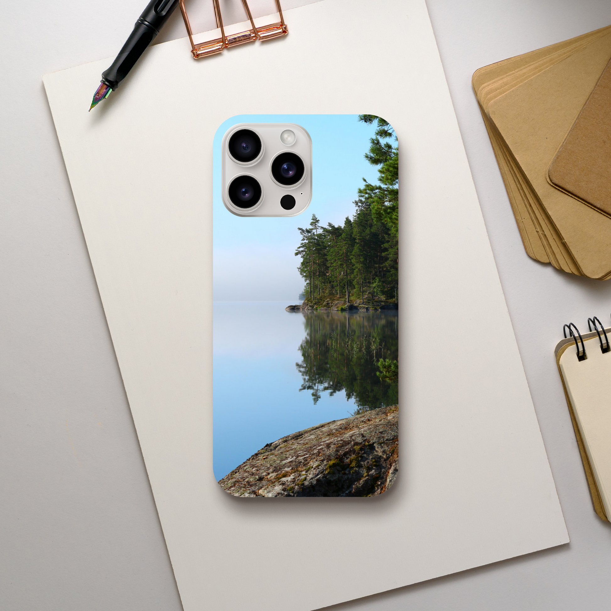 Whispering Pines - Slim Phone Case - JDivine 