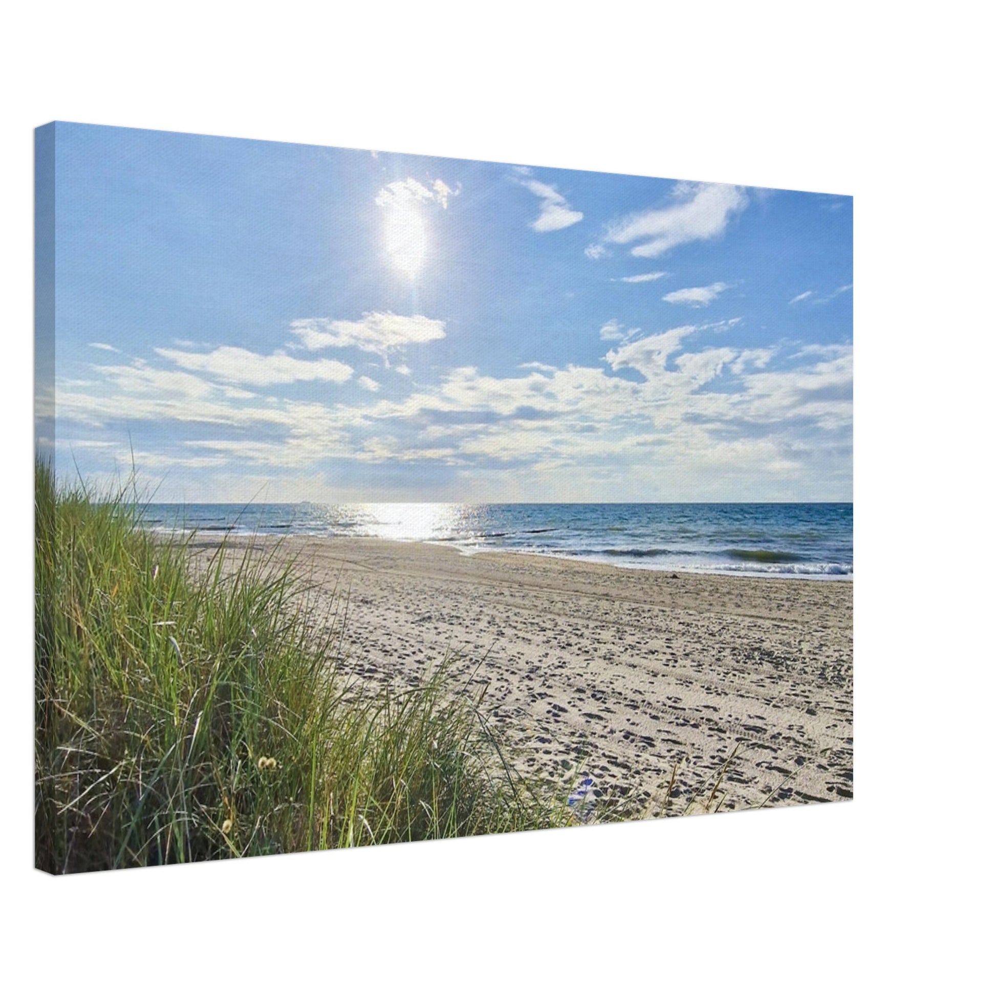Sunny day at the beach - Canvas - JDivine 