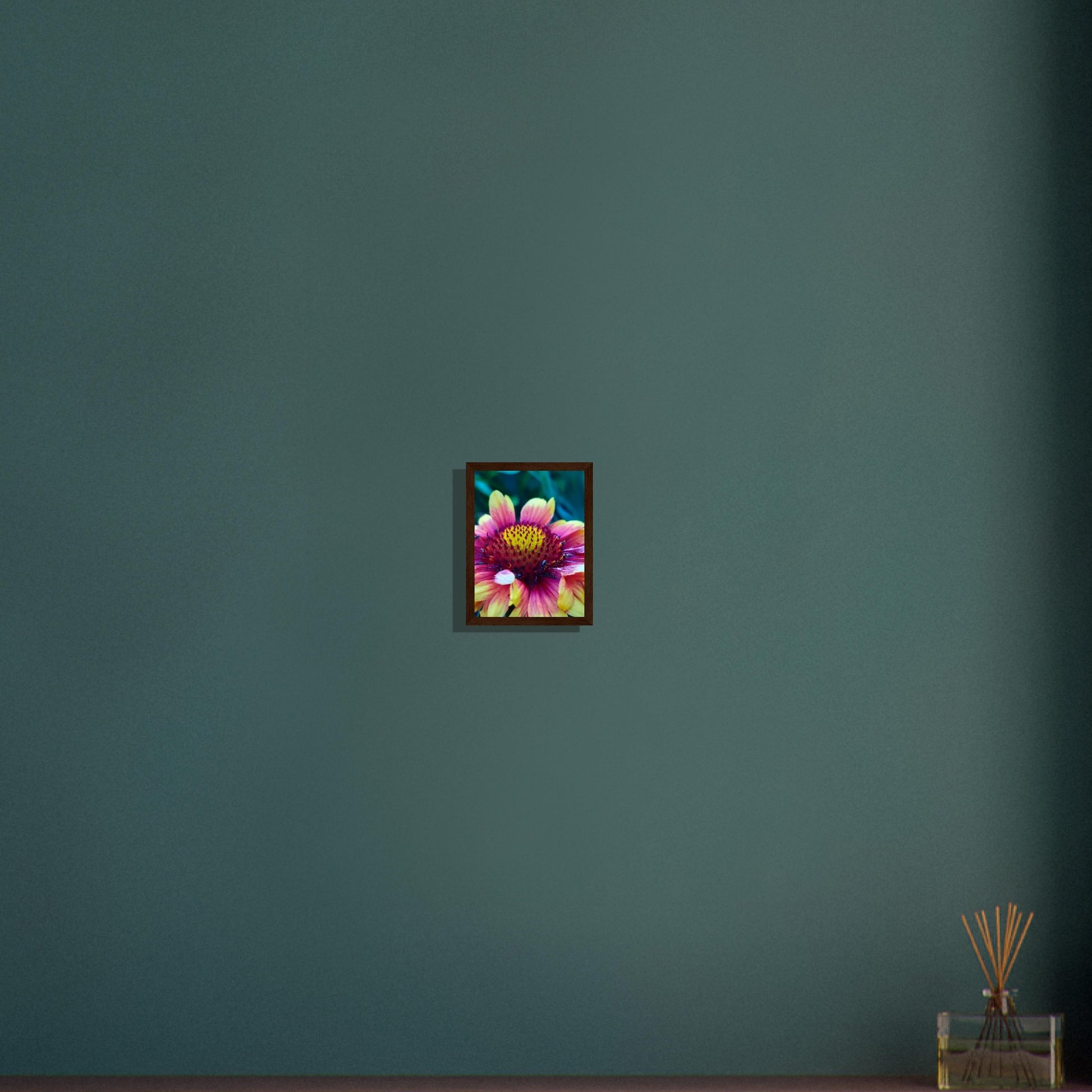 Vibrant Petal Symphony - Framed Poster - JDivine 