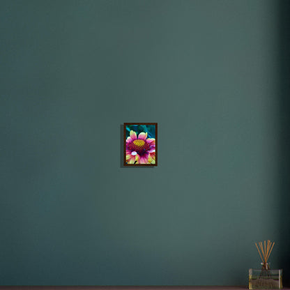 Vibrant Petal Symphony - Framed Poster - JDivine 