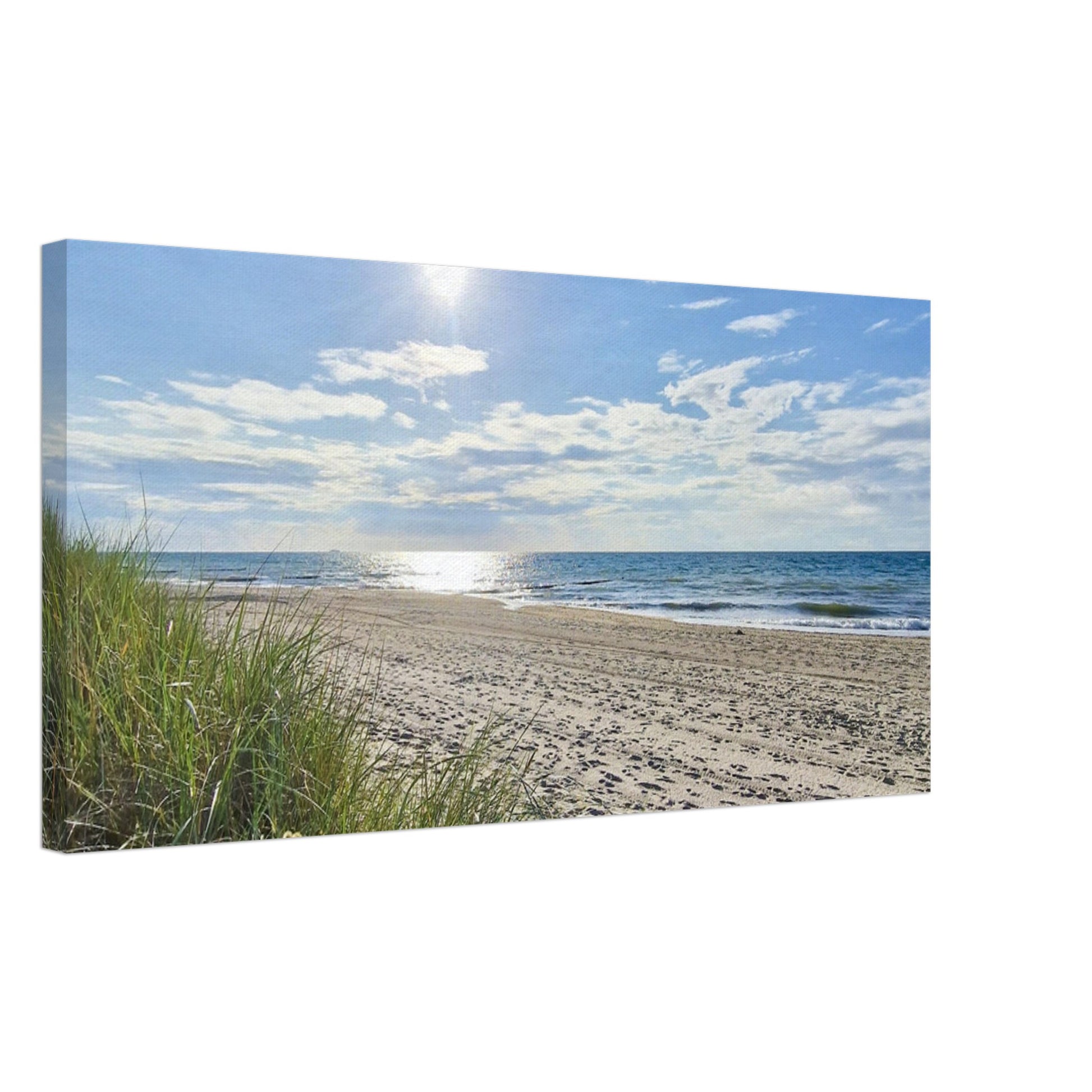 Sunny day at the beach - Canvas - JDivine 