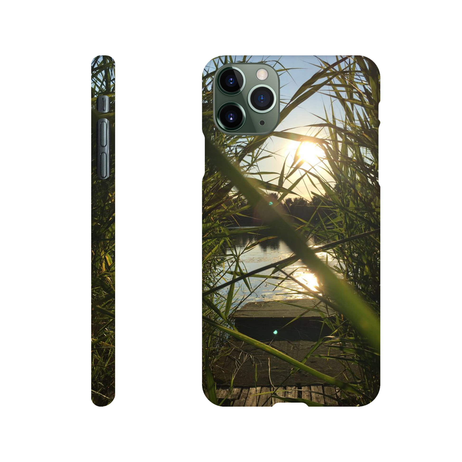 Golden Reed Passage - Slim Phone Case - JDivine 