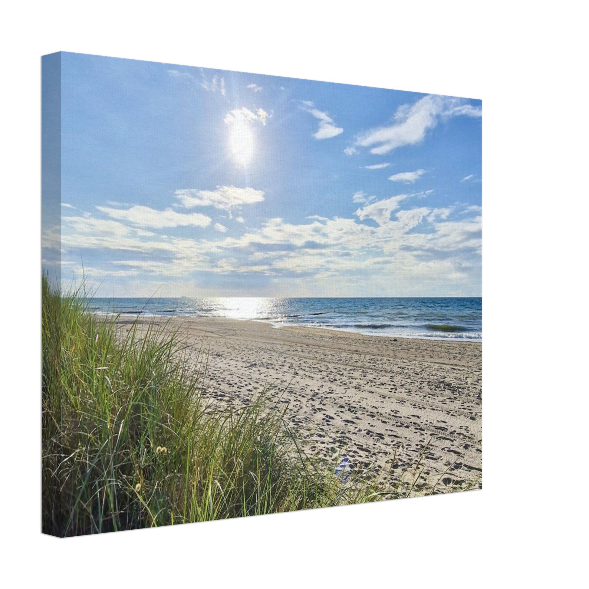 Sunny day at the beach - Canvas - JDivine 