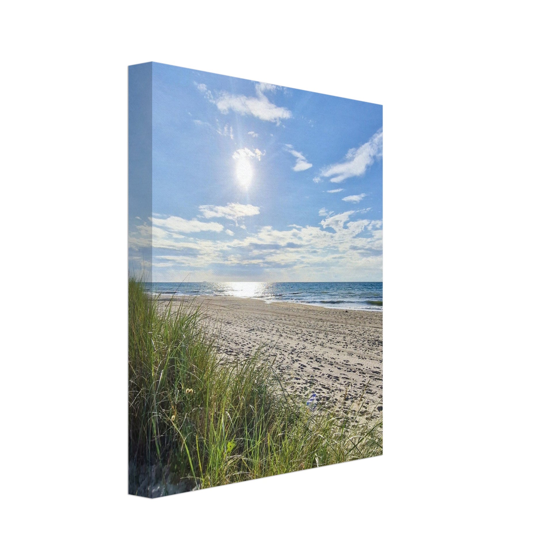 Sunny day at the beach - Canvas - JDivine 