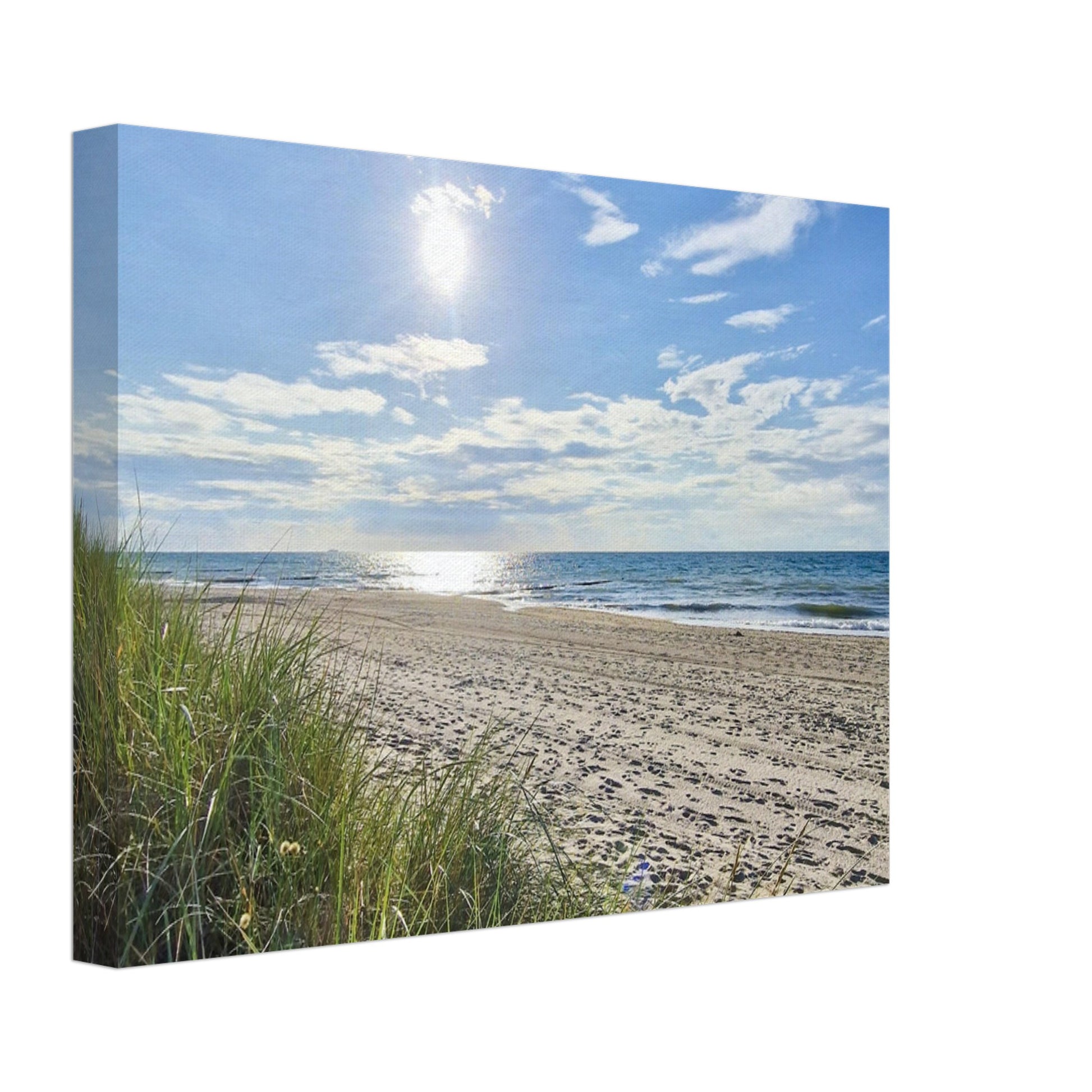 Sunny day at the beach - Canvas - JDivine 
