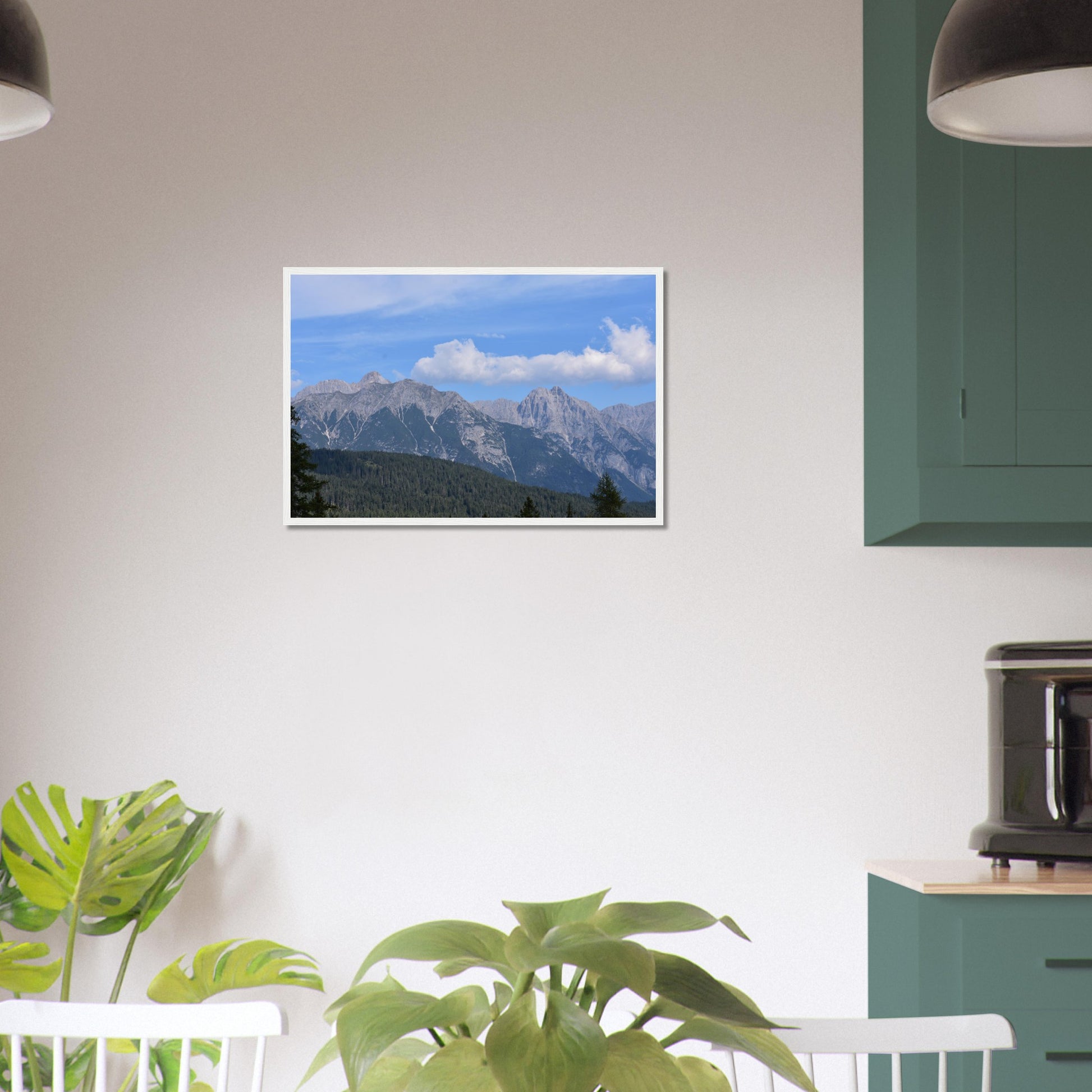 Majestic Peaks - Framed Poster - JDivine 