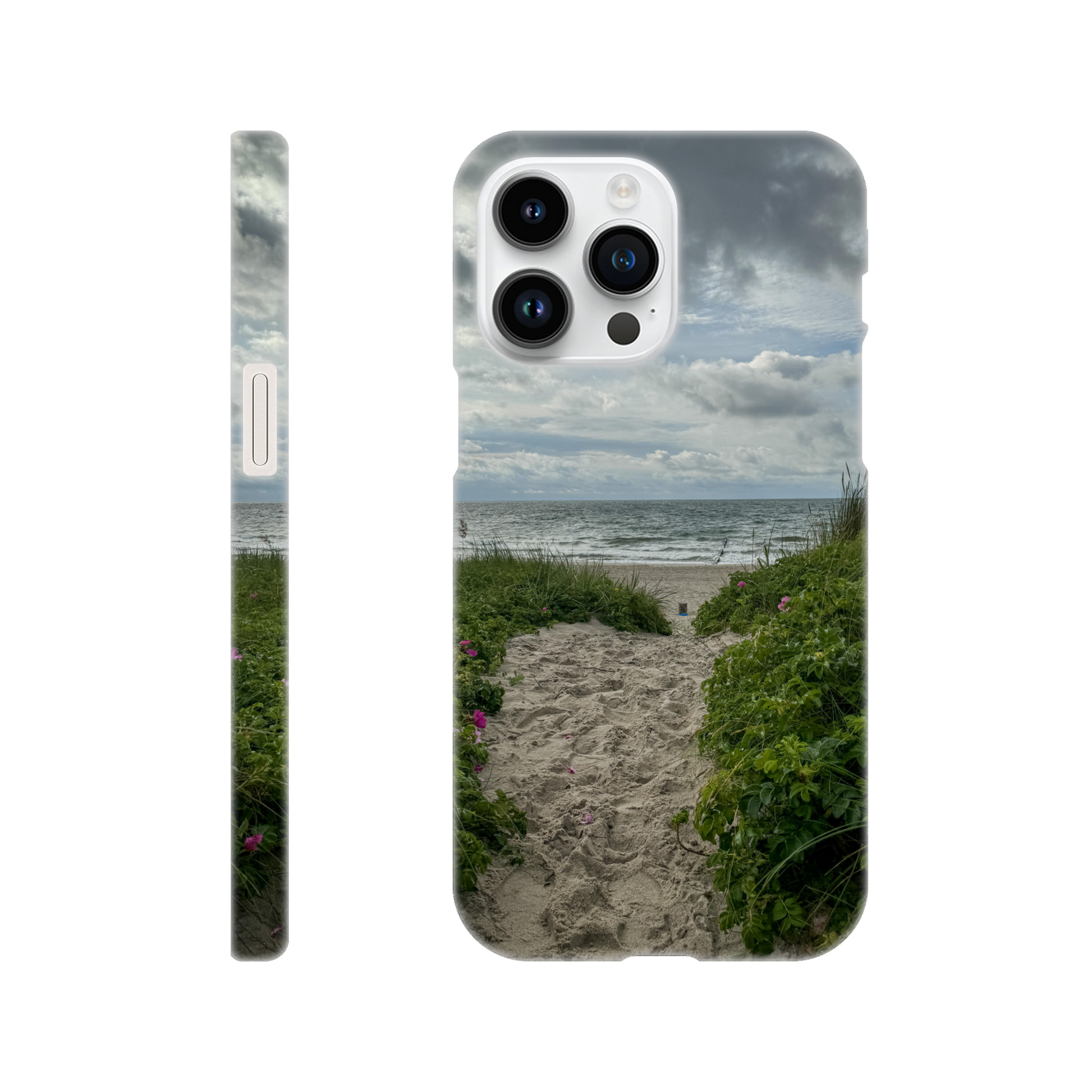 Moody Coastline - Slim Phone Case - JDivine 