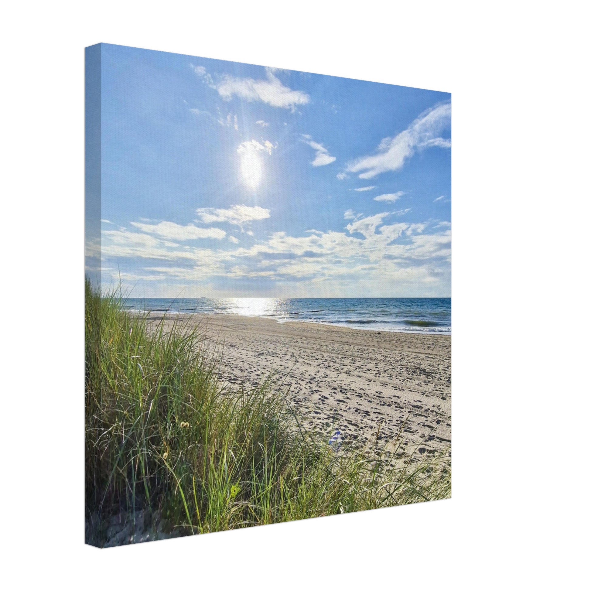 Sunny day at the beach - Canvas - JDivine 