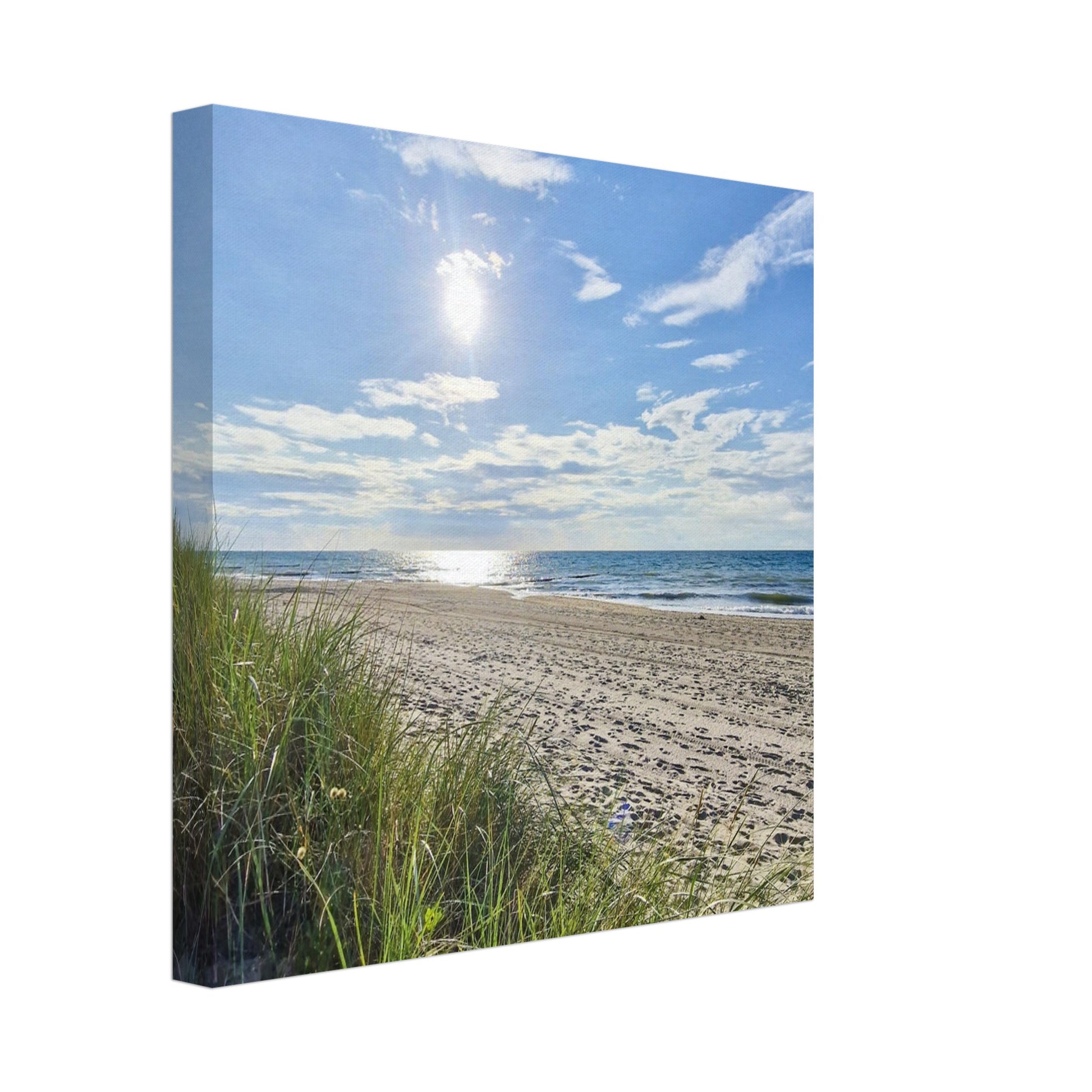 Sunny day at the beach - Canvas - JDivine 