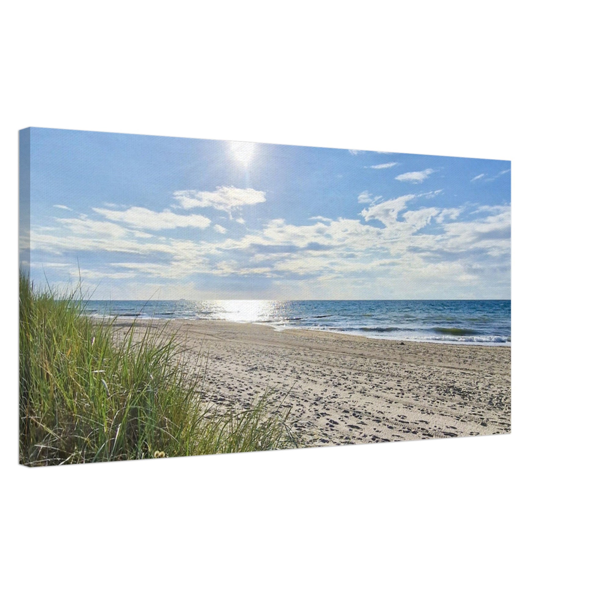 Sunny day at the beach - Canvas - JDivine 