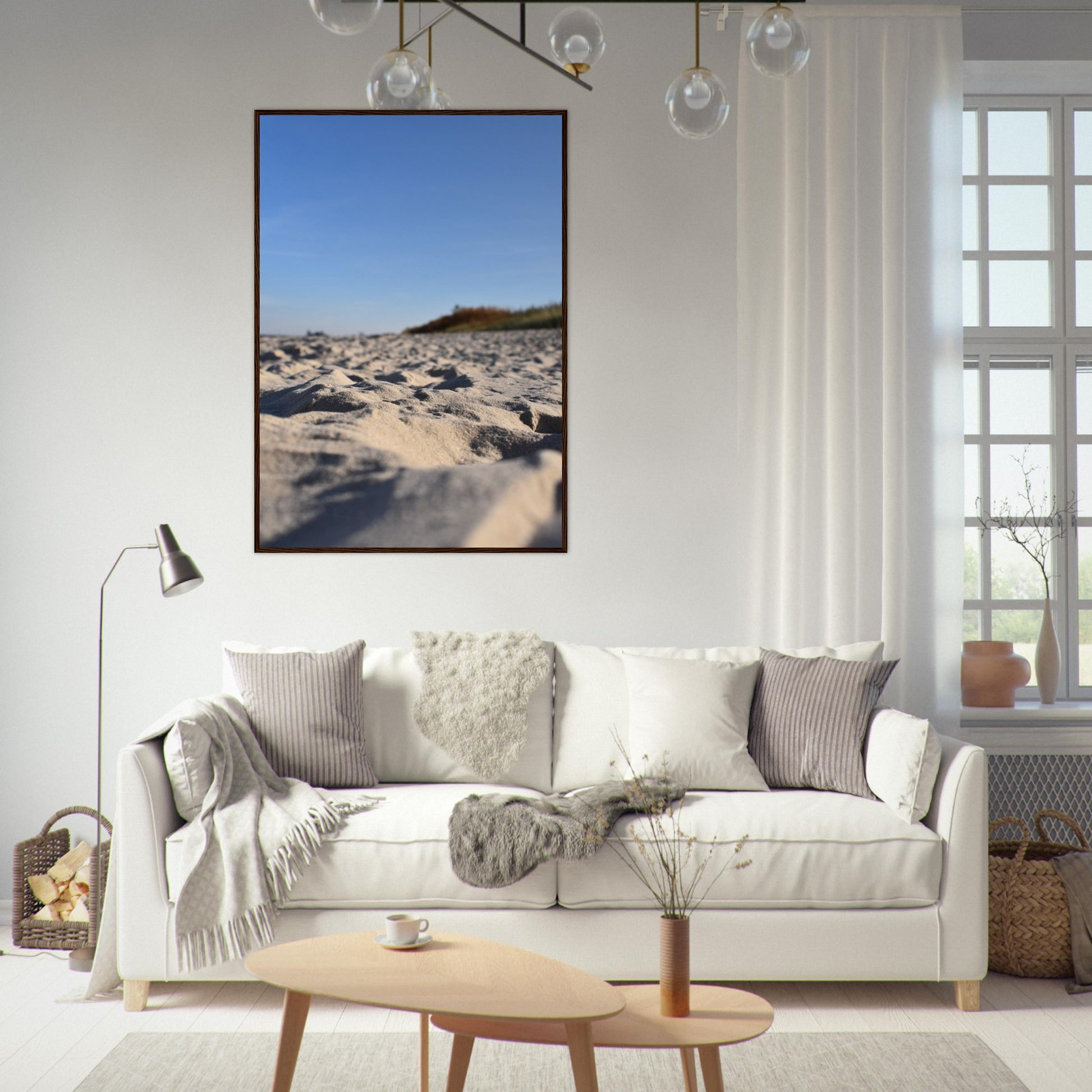 Whispers of the Shoreline - Framed Poster - JDivine 