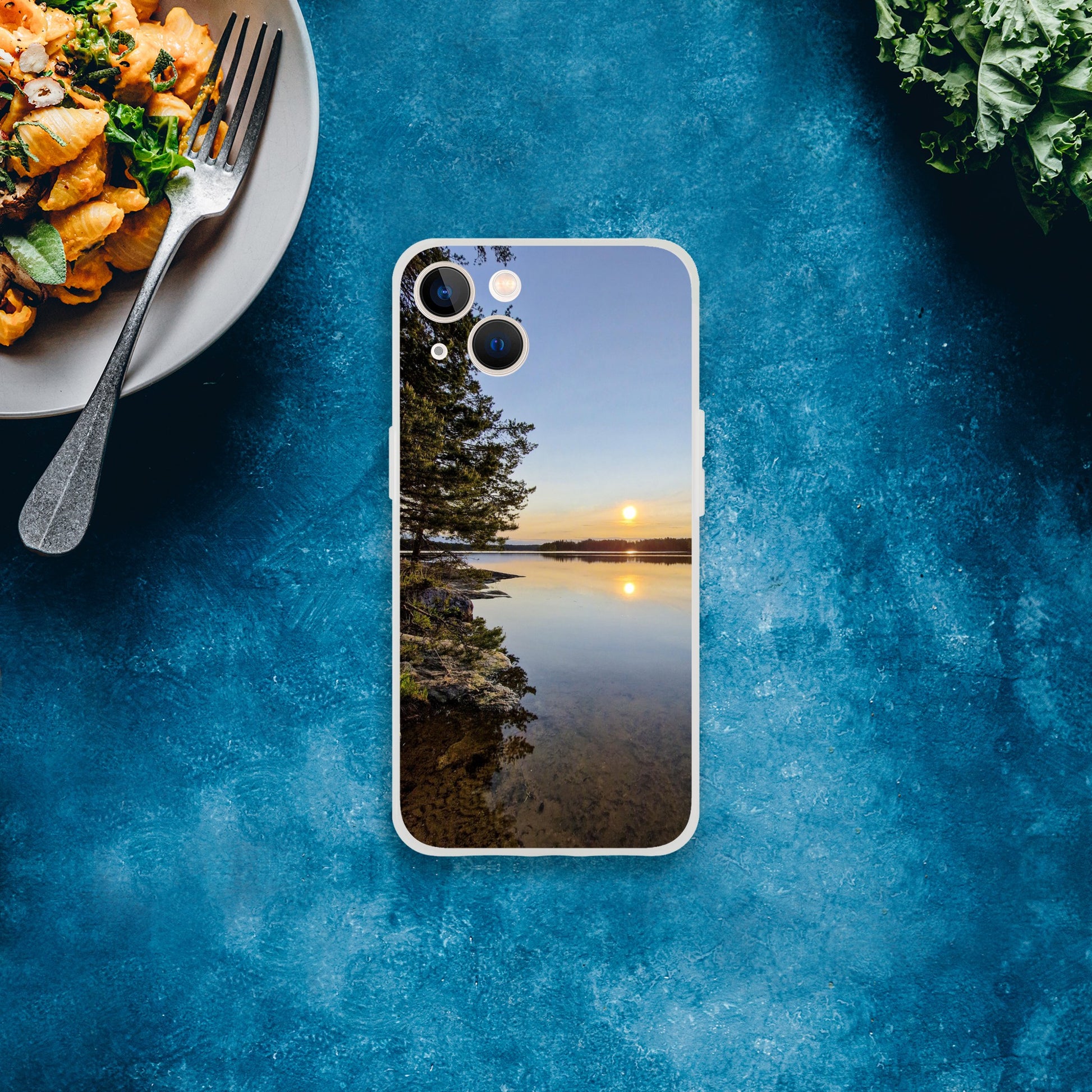 Calm Lake Serenity - Flexi Phone Case - JDivine 
