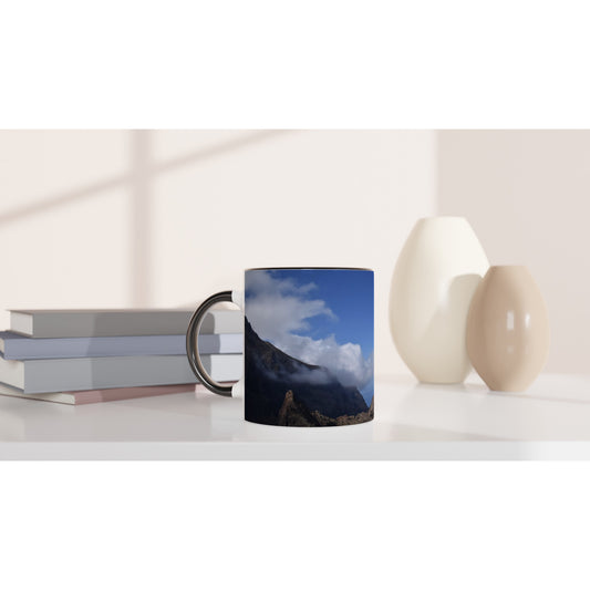 Cloud-Crowned Cliffs - Mug - JDivine 