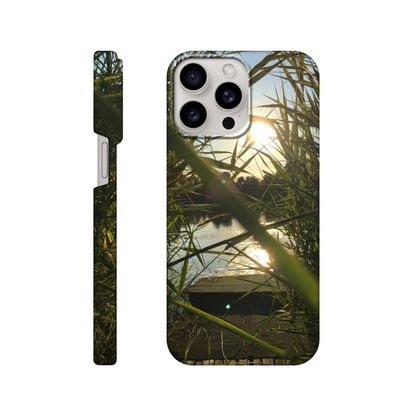 Golden Reed Passage - Slim Phone Case - JDivine 