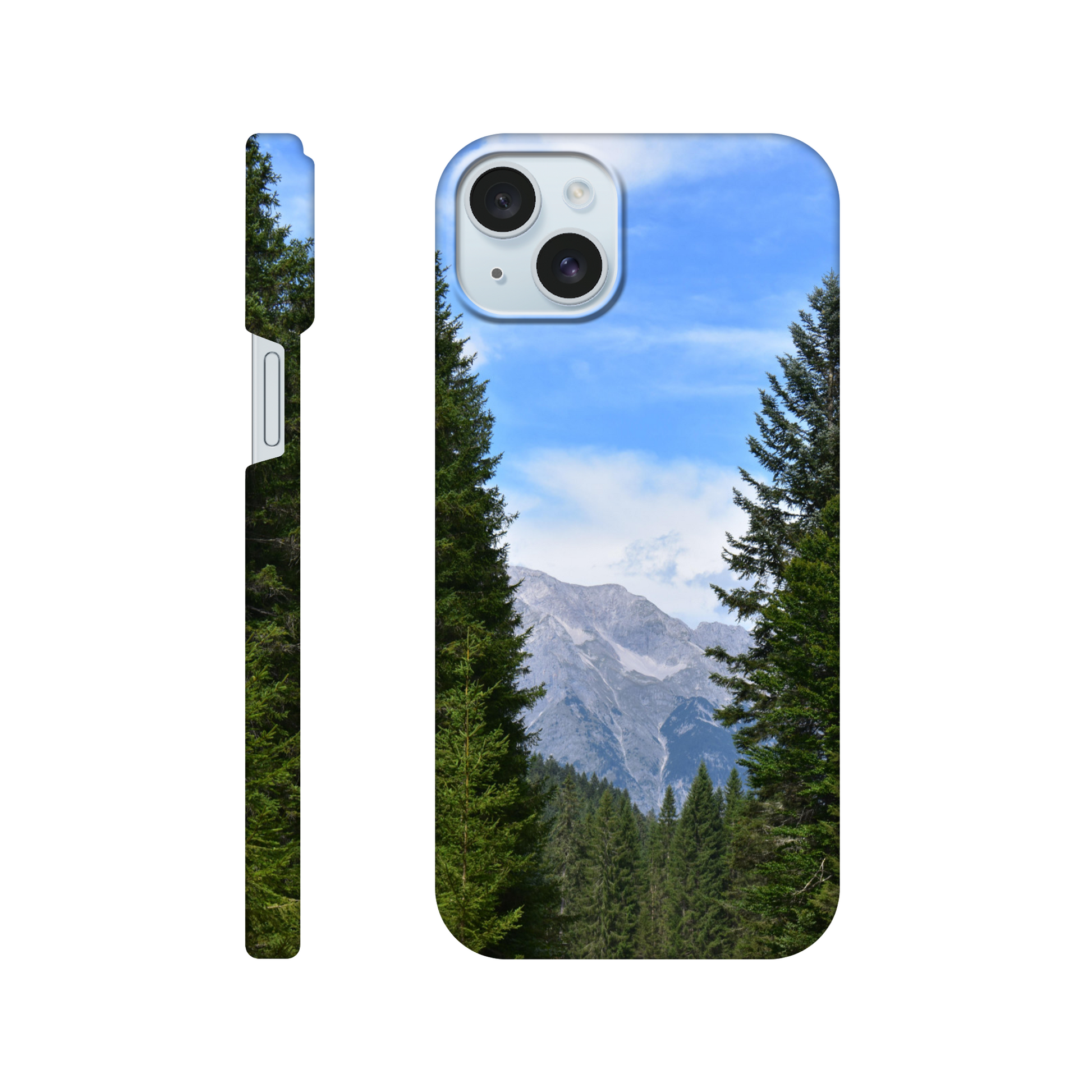 Evergreen Peaks - Slim Phone Case - JDivine 