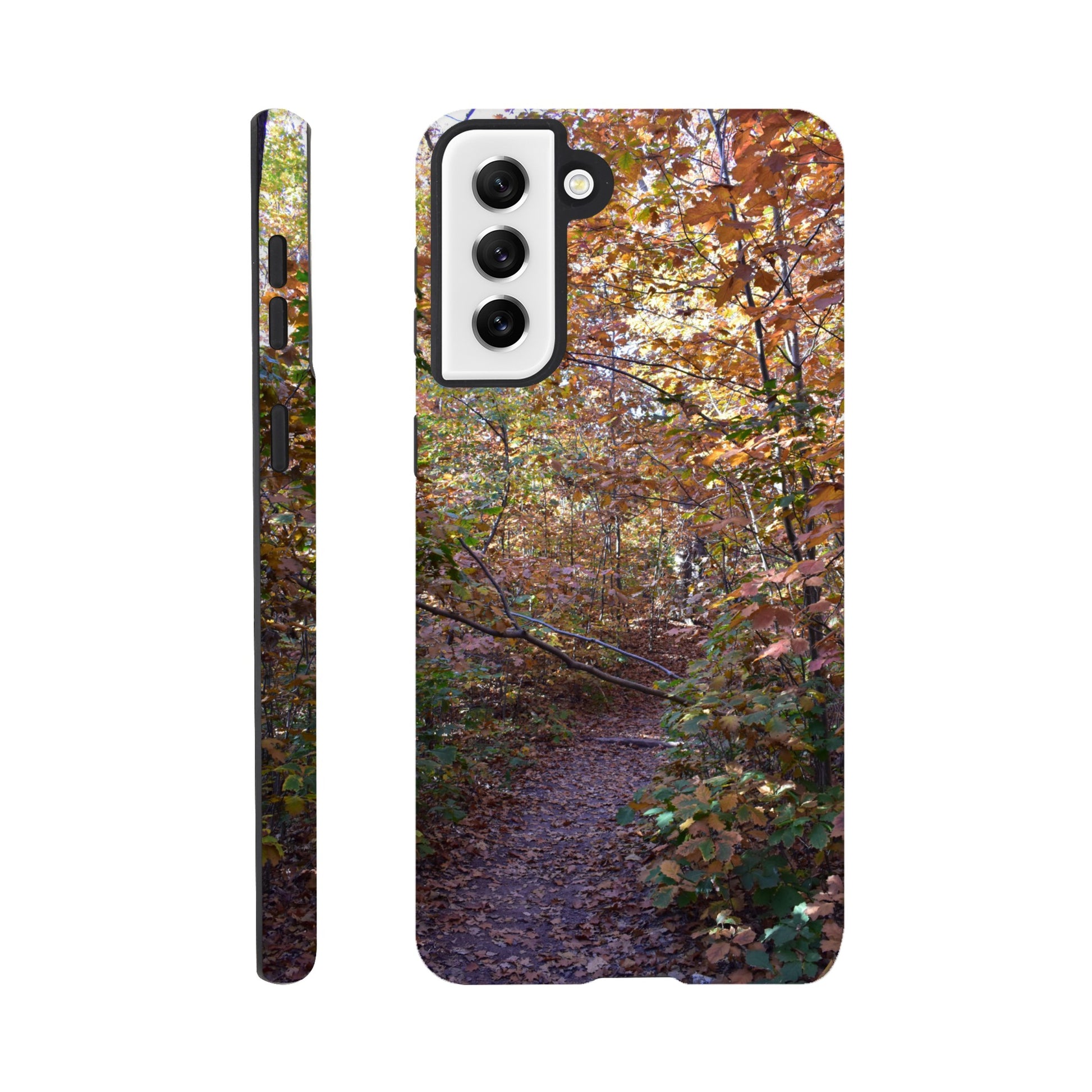 Pathway of Leaves – Tough Phone Case - JDivine 